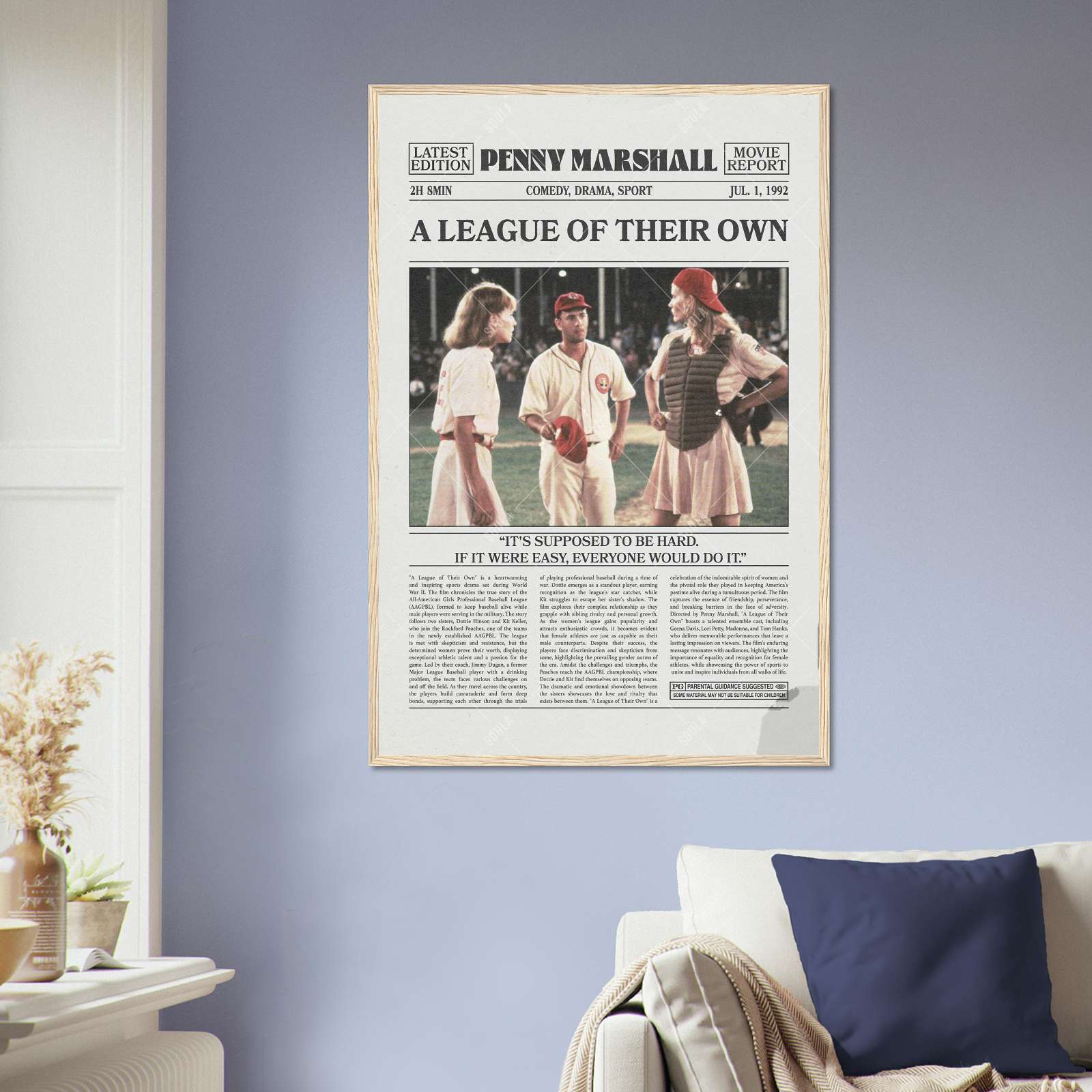 A League Of Their Own Movie Poster, A League Of Their Own Tv Series ...