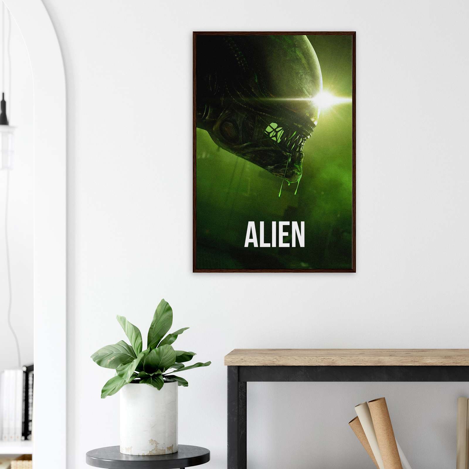 Alien Movie Poster, Alien Poster, Movie Print, Wall Art, Gift For Film ...