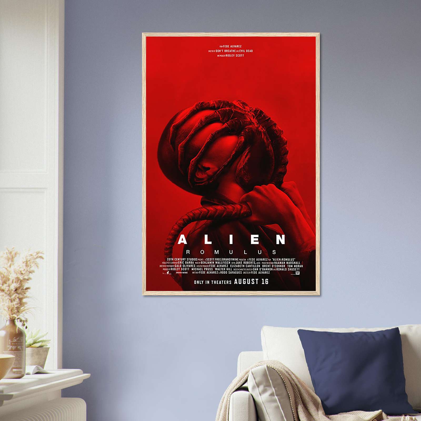 Alien Romulus Movie Poster Film Fans Collectibles Popular Sci-Fi Poster ...