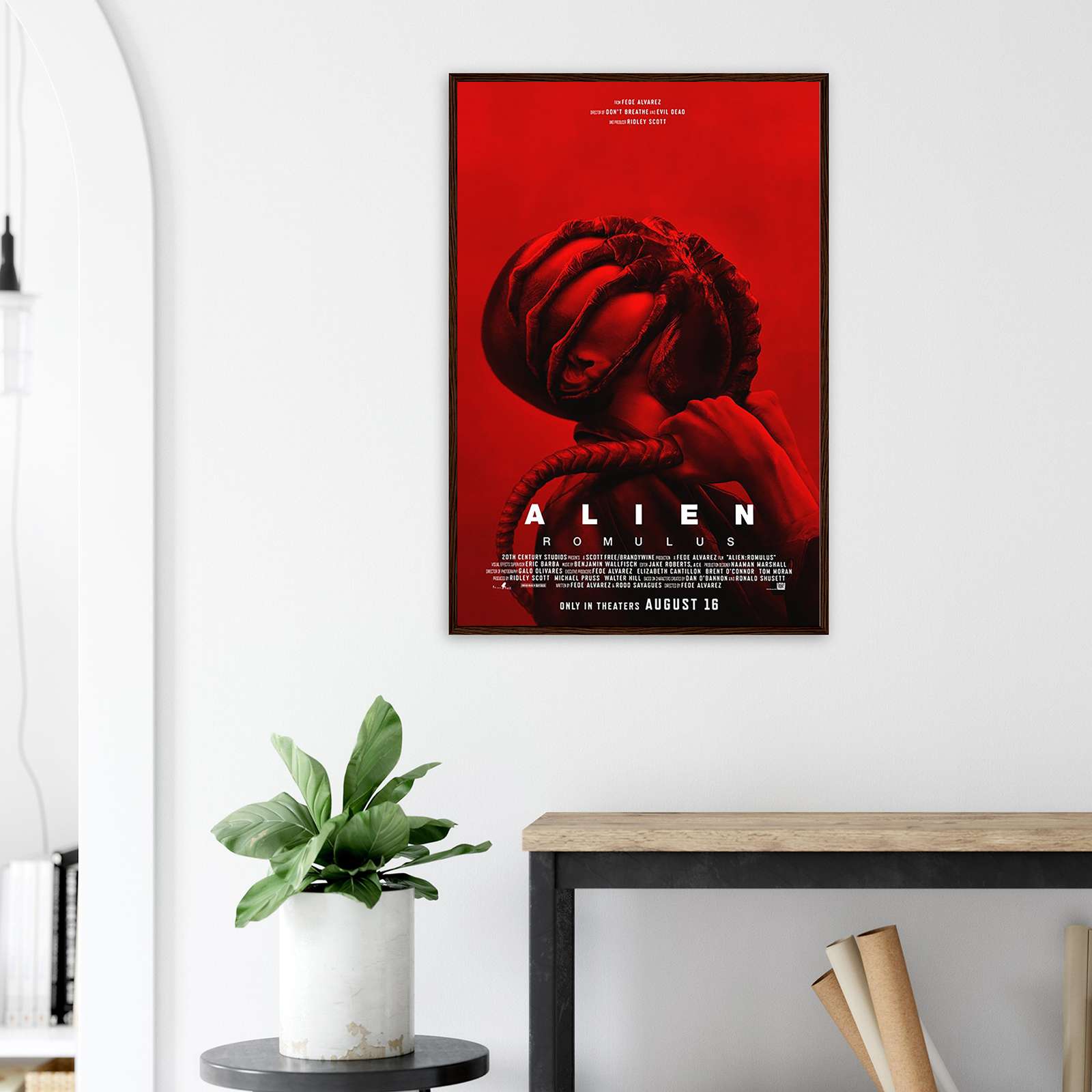 Alien Romulus Movie Poster Film Fans Collectibles Popular Sci-Fi Poster ...