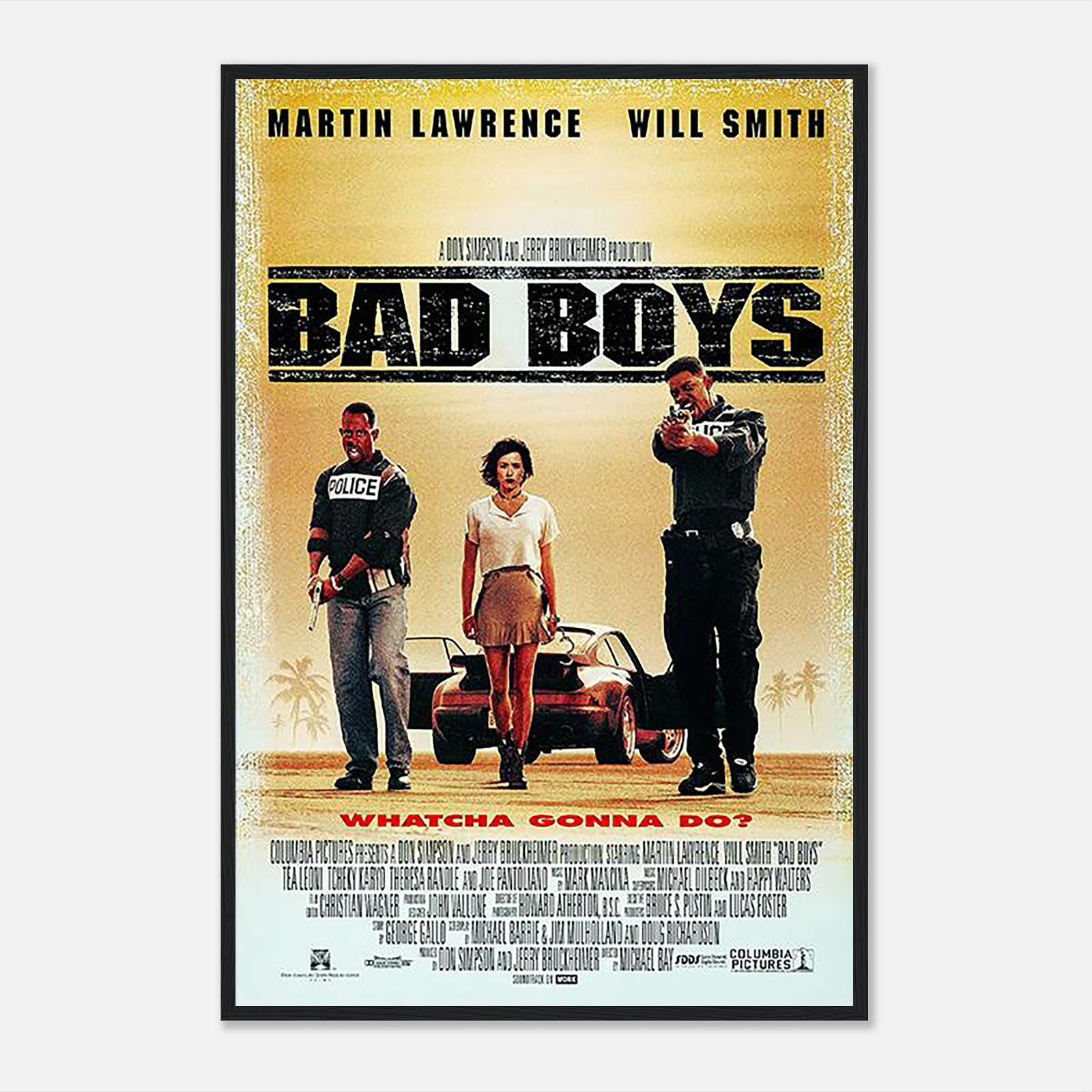 “Bad Boys” Original Quad Poster - Film Poster - Movie Poster