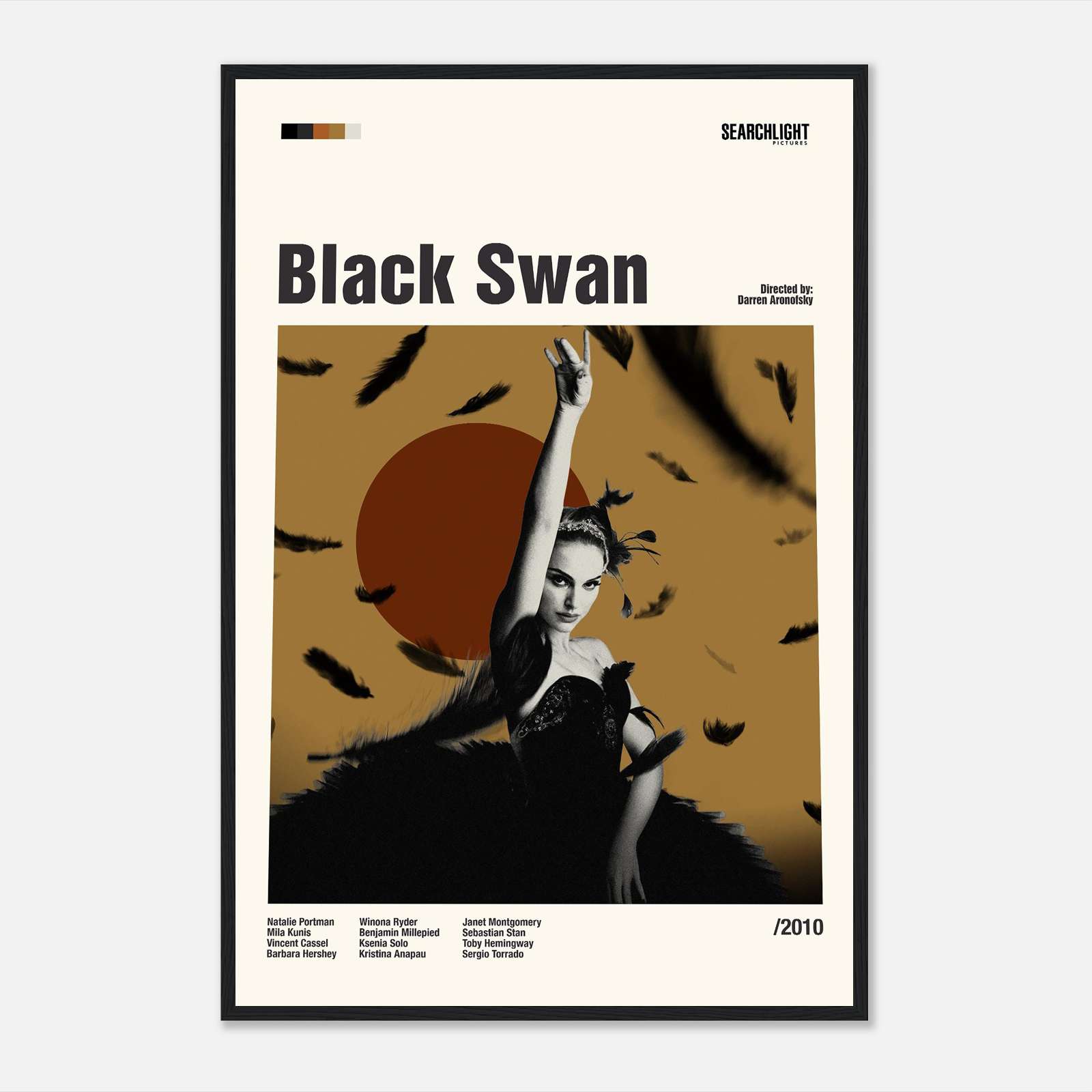 Black Swan Movie Poster, Black Swan Film Poster, Horror Movie Poster ...
