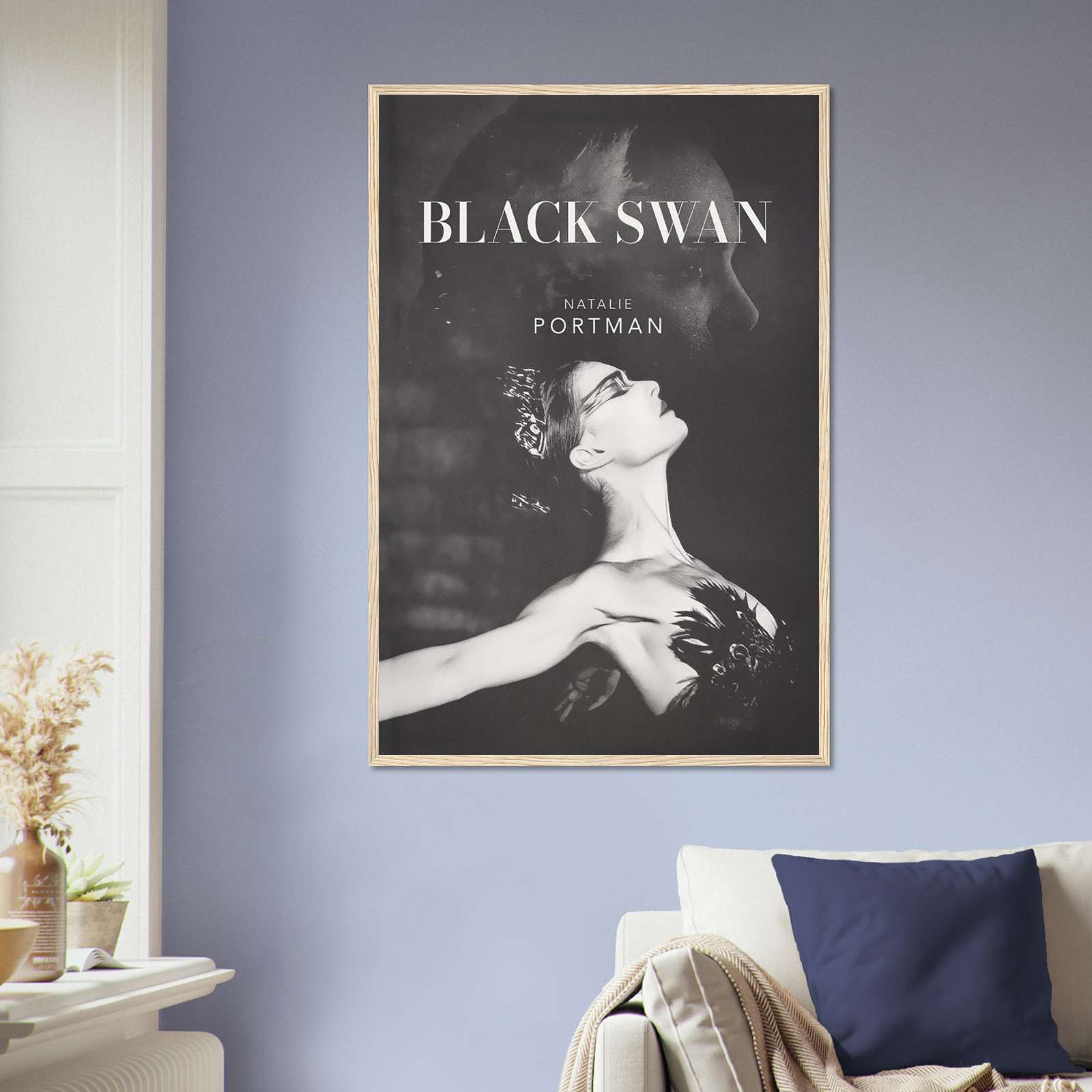 Black Swan Poster, Retro Vintage Poster, Movie Lovers Gift, Natalie ...