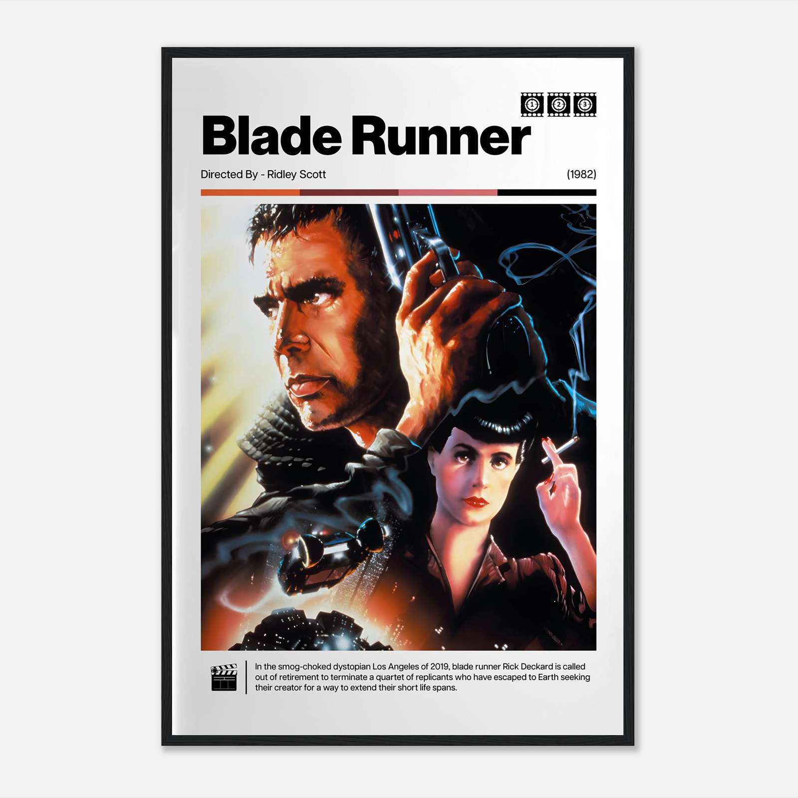 Blade Runner Movie Poster, Sci Fi Movie Poster, Classic Movie Poster ...