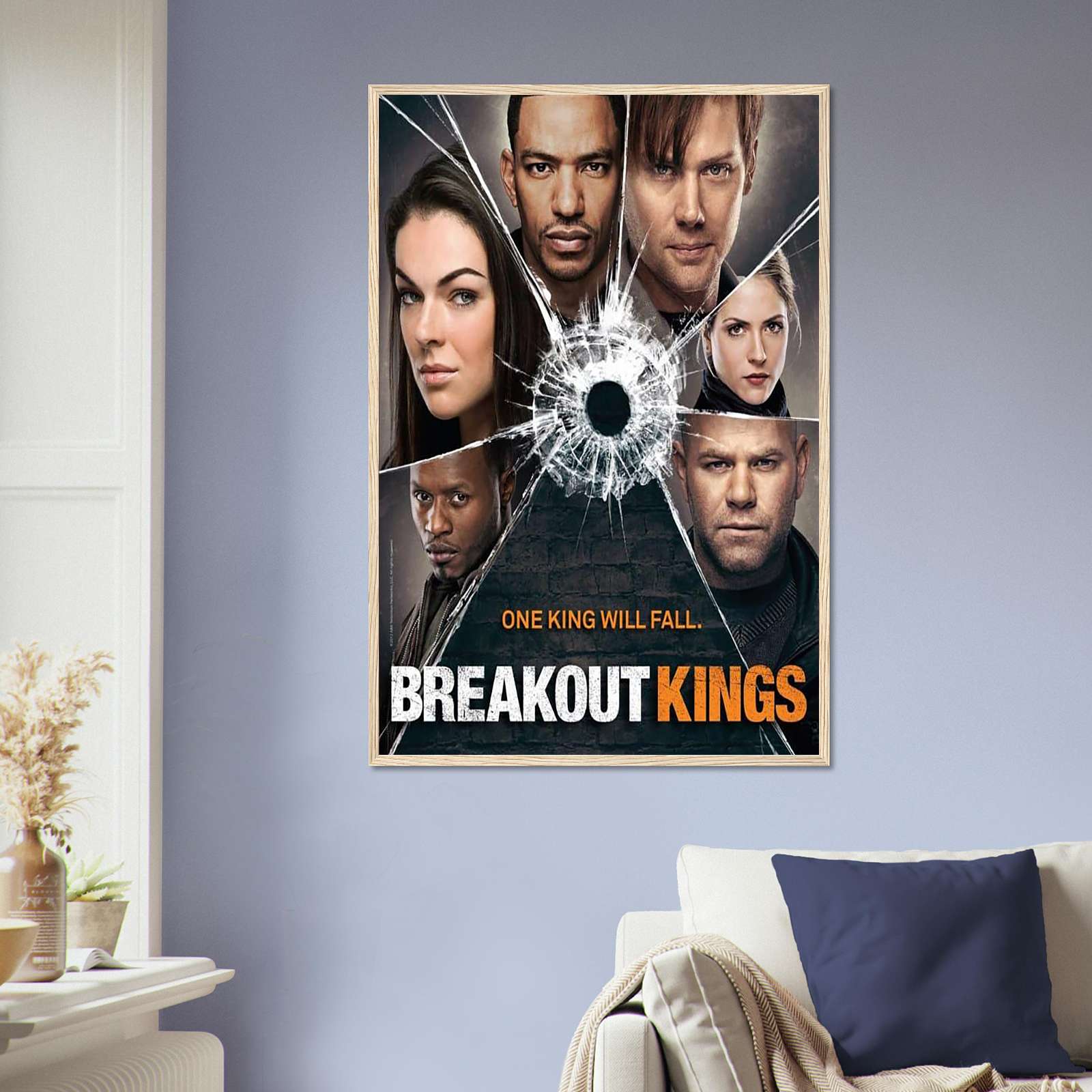 Breakout Kings Tv Series Poster, Breakout Kings Poster, Vintage Movie ...