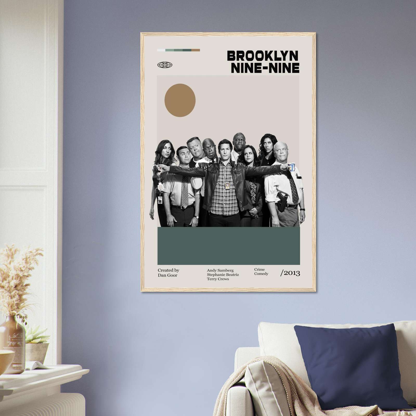 Brooklyn Nine Nine Tv Series Poster, Brooklyn Nine Nine Movie Poster — free download