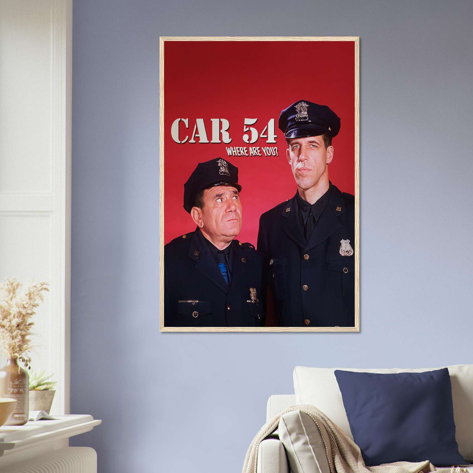 Car 54, Where Are You Tv Series Poster, Vintage Tv Series Poster, Full ...