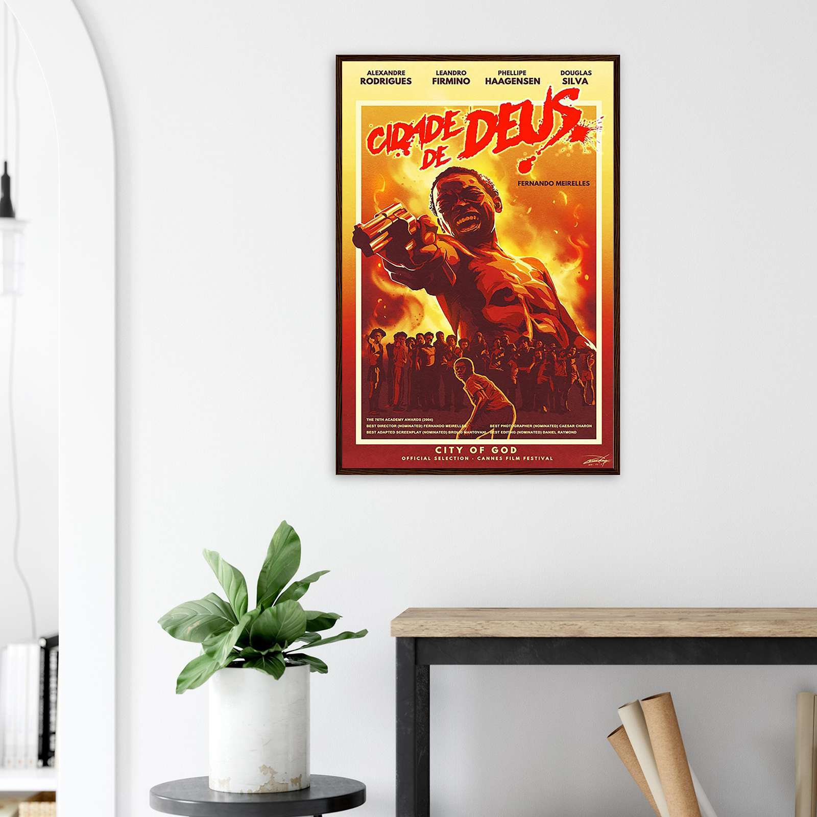 City Of God Movie Poster City Of God Poster Vintage Movie Poster
