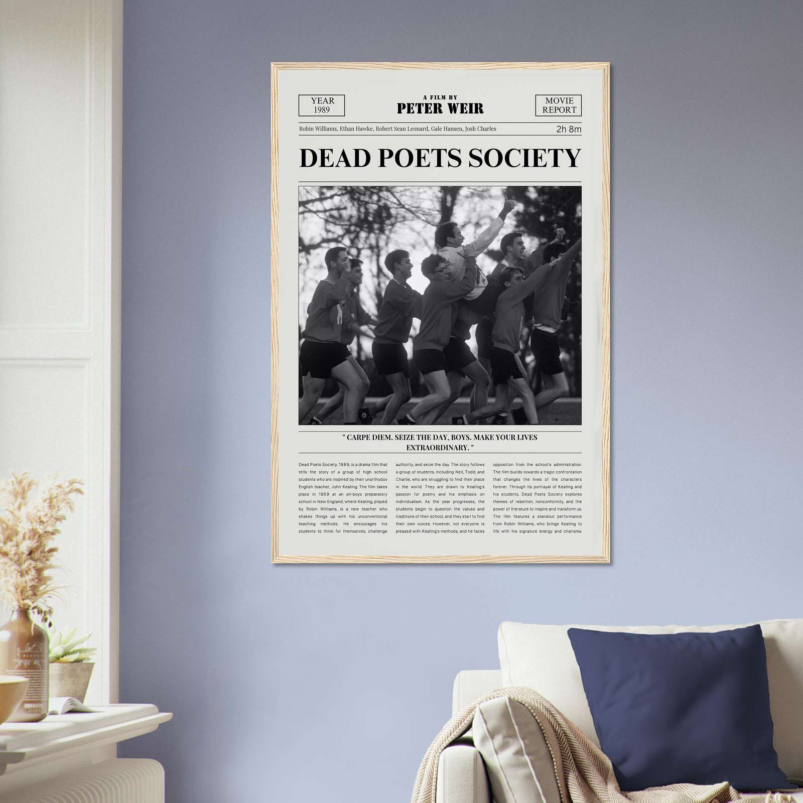 Dead Poets Society Movie Poster, Dead Poets Society Poster 1,