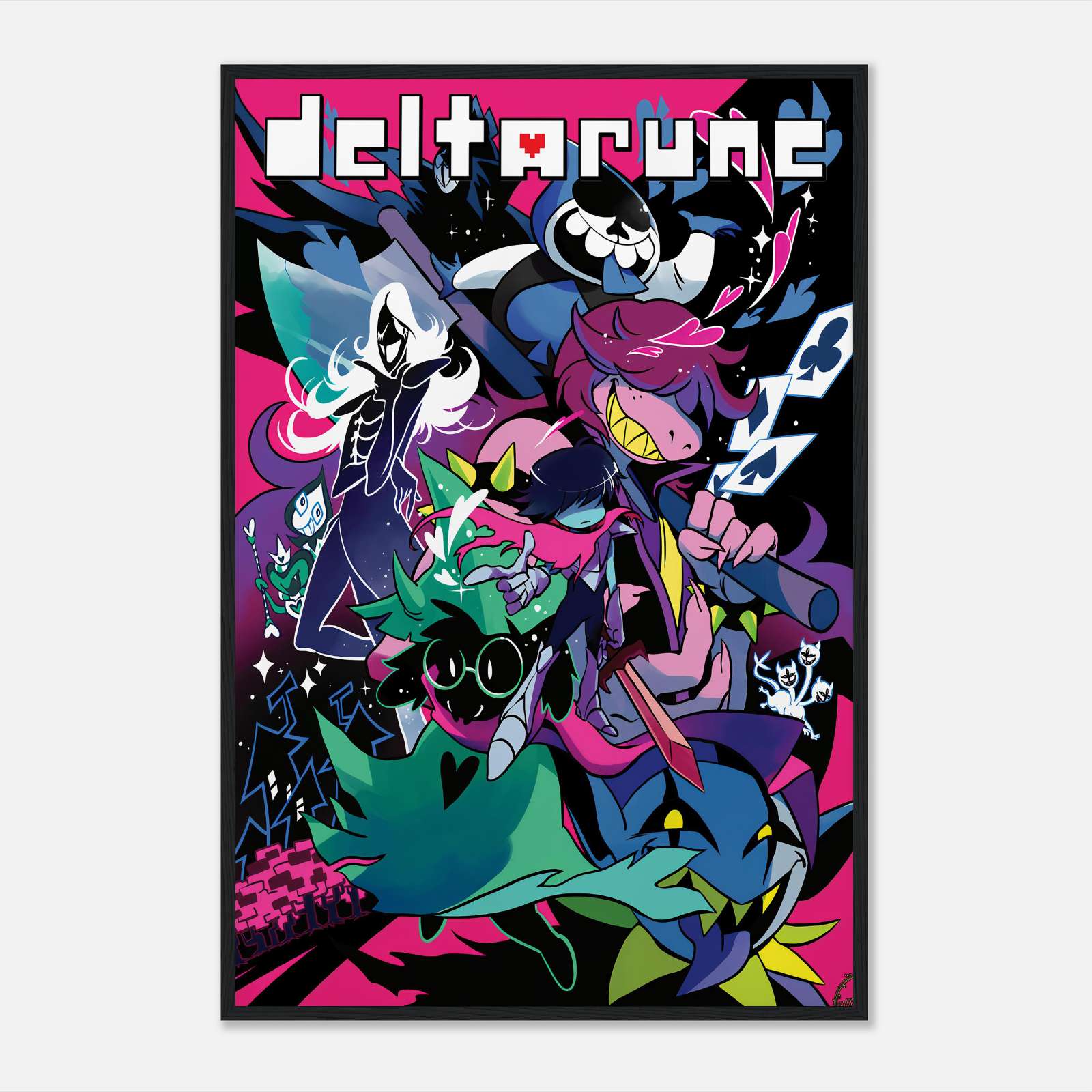 Deltarune Game Poster, Video Game Poster, Gaming Poster, Full-Size ...