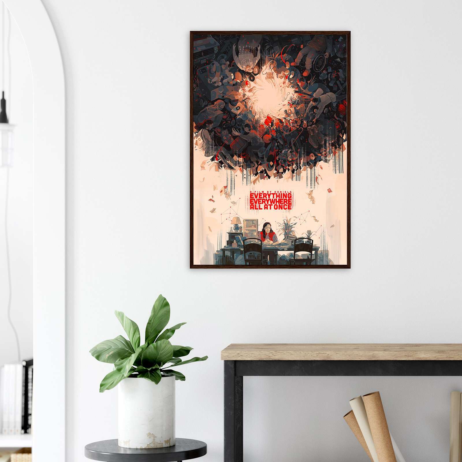 Everything Everywhere All At Once Movie Poster, Sci Fi Movie Poster ...