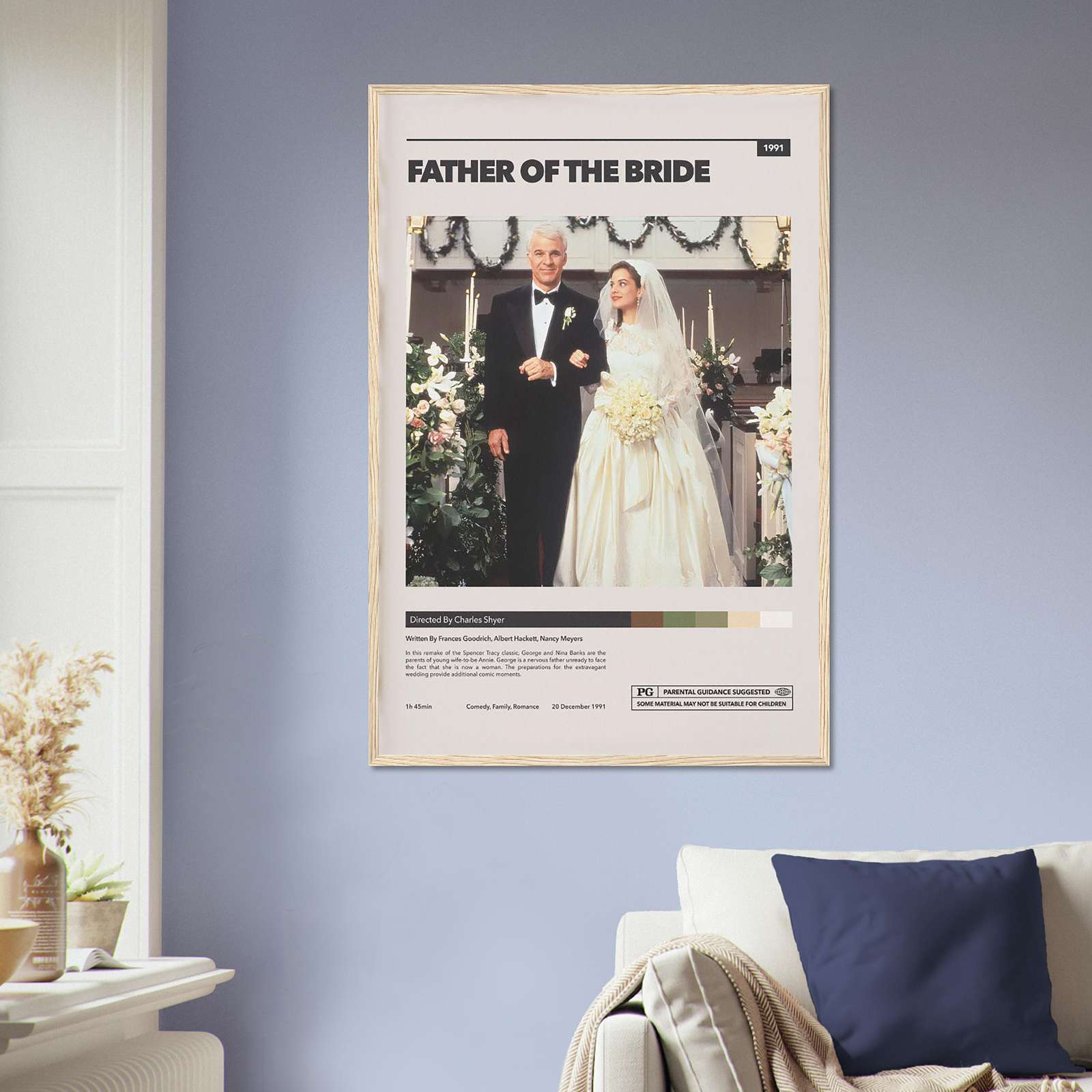 Father Of The Bride Movie Poster, Vintage Movie Poster, Full-Size ...