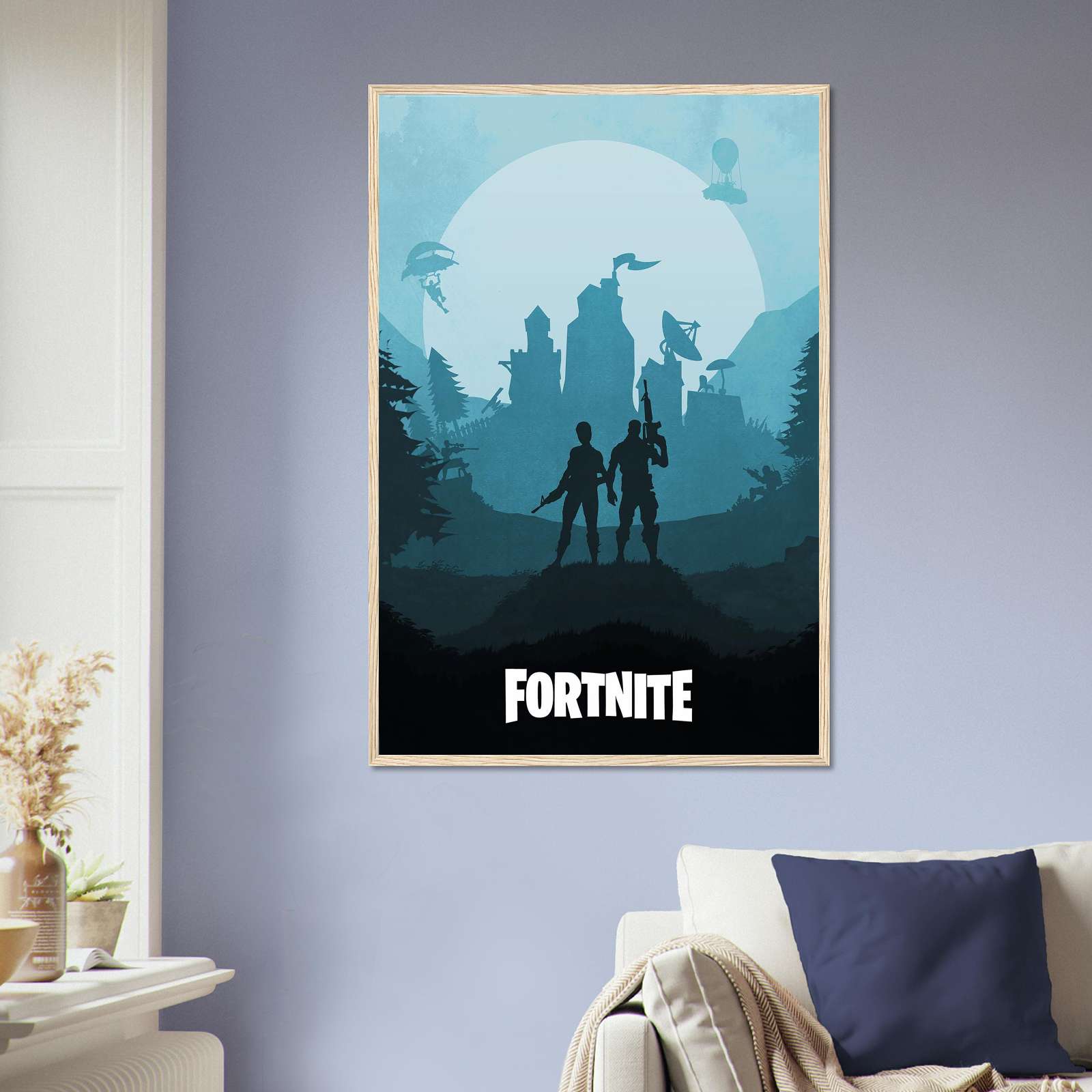 Fortnite Poster, Video Game Poster, Gaming Poster, Full-Size Poster ...