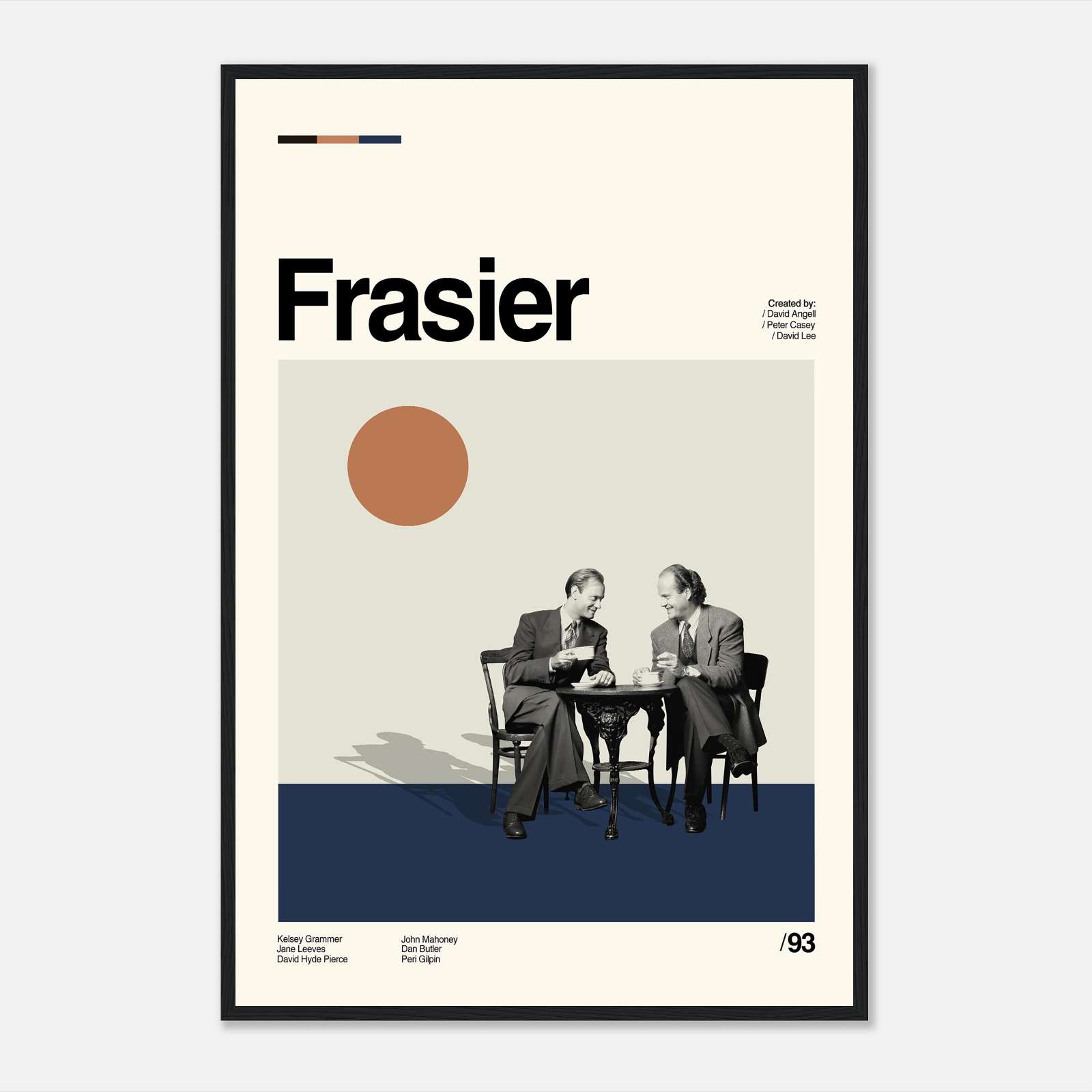 Frasier TV Show Premium Poster – Made In USA, TVS095, Unbranded Wall Art