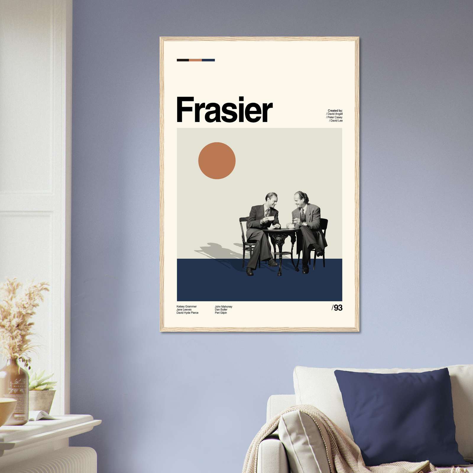 Frasher Frasier Tv Series Poster, Frasier Tv Show Poster, Film Poster, Full ...