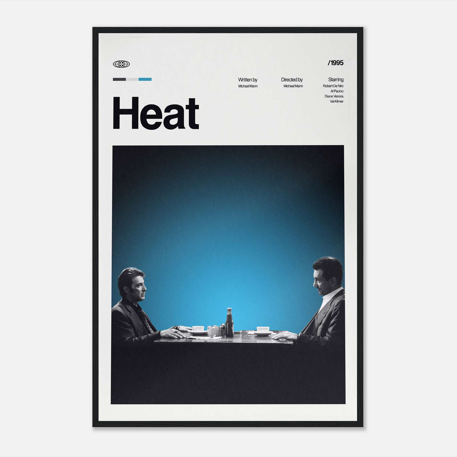 Heat Movie Poster, Full-Size Movie Poster, Ready to Hang - Citiesbox
