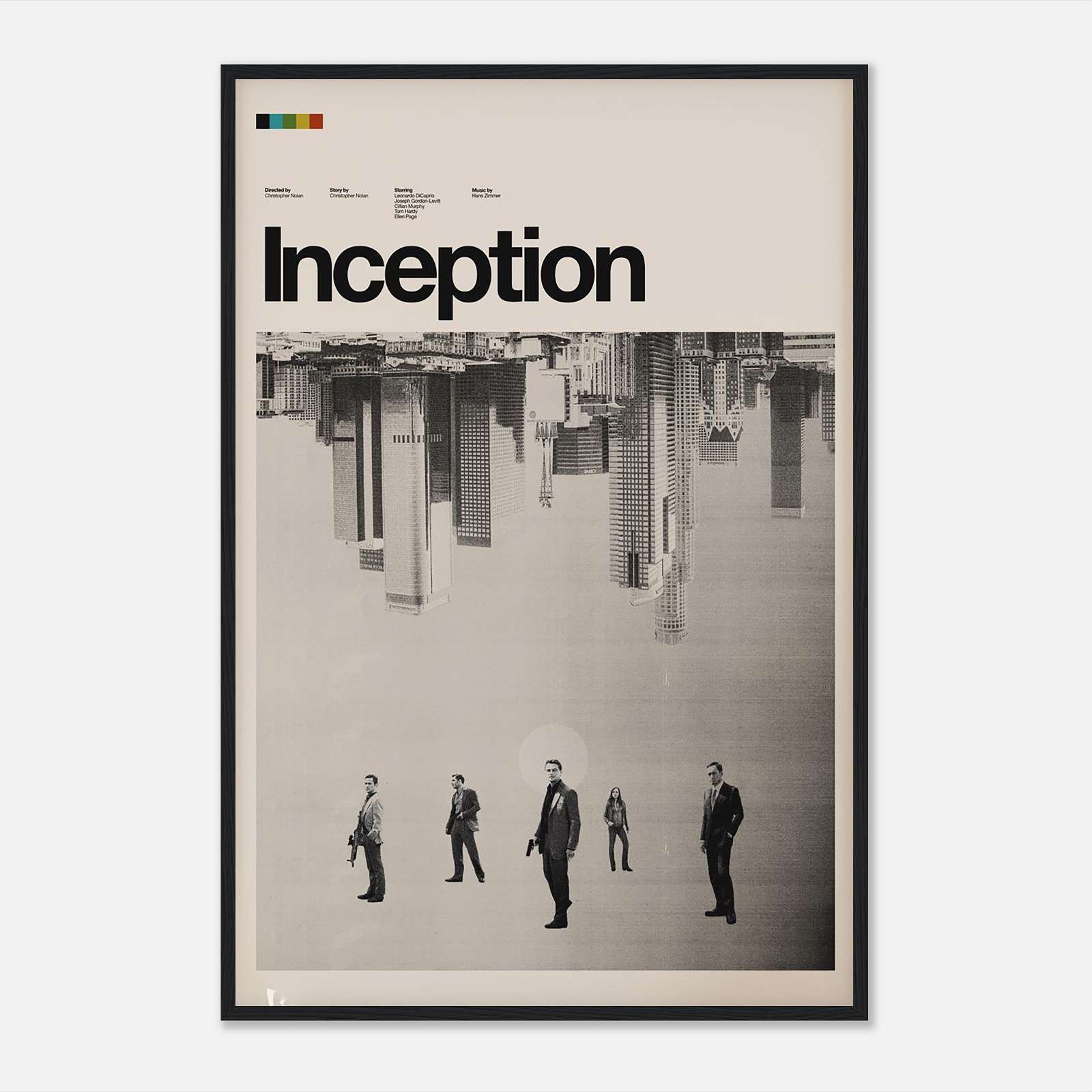 Inception Movie Poster, Full-Size Movie Poster, Ready to Hang - Citiesbox