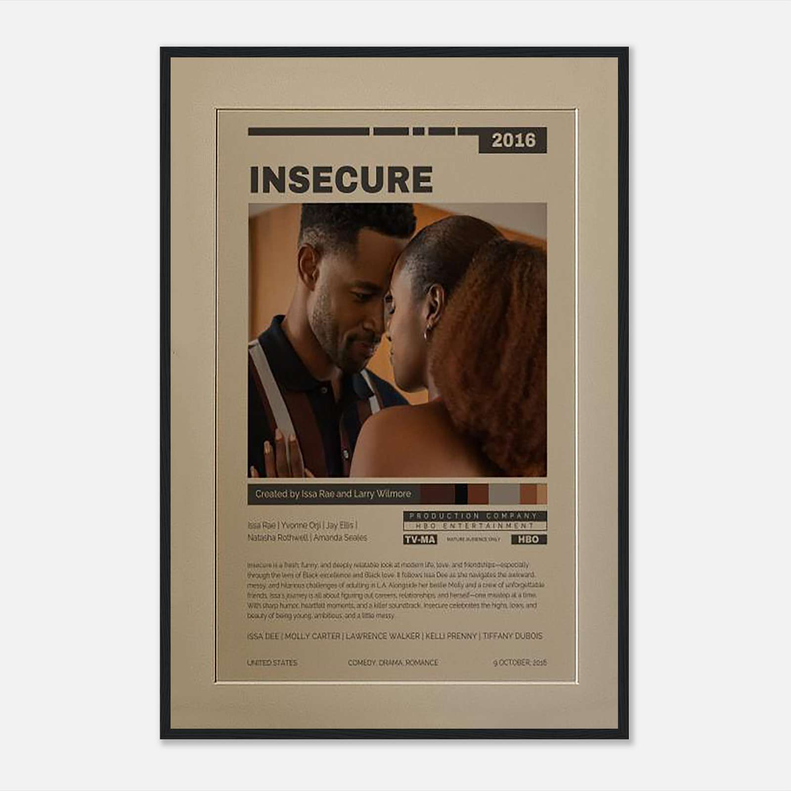 Insecure Tv Series Poster, Insecure Tv Show Poster, Full-Size Poster ...
