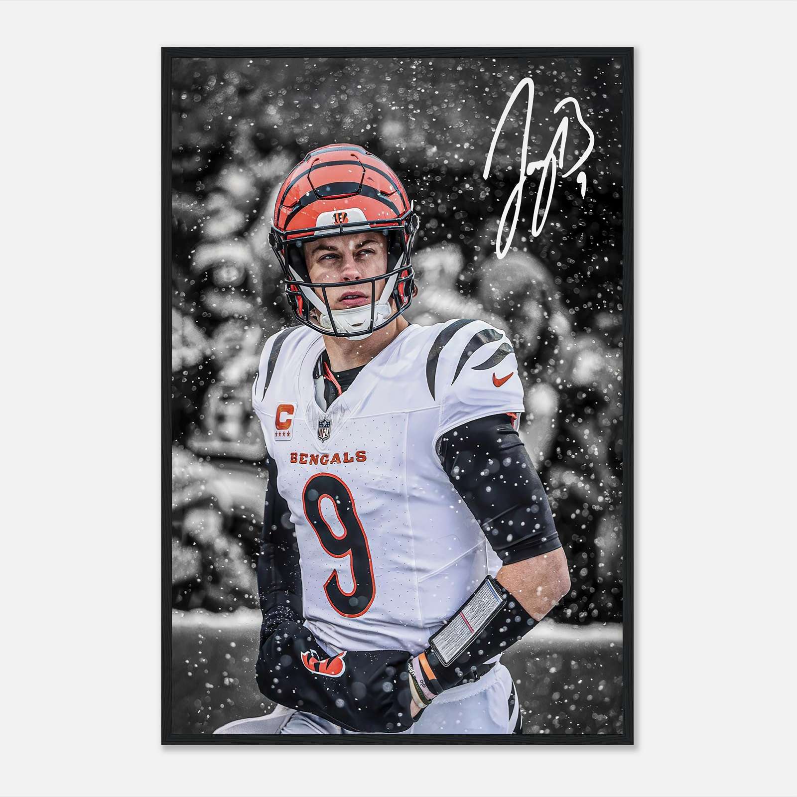 Joe Burrow Poster, Football Poster, American Football Poster 2, Full ...