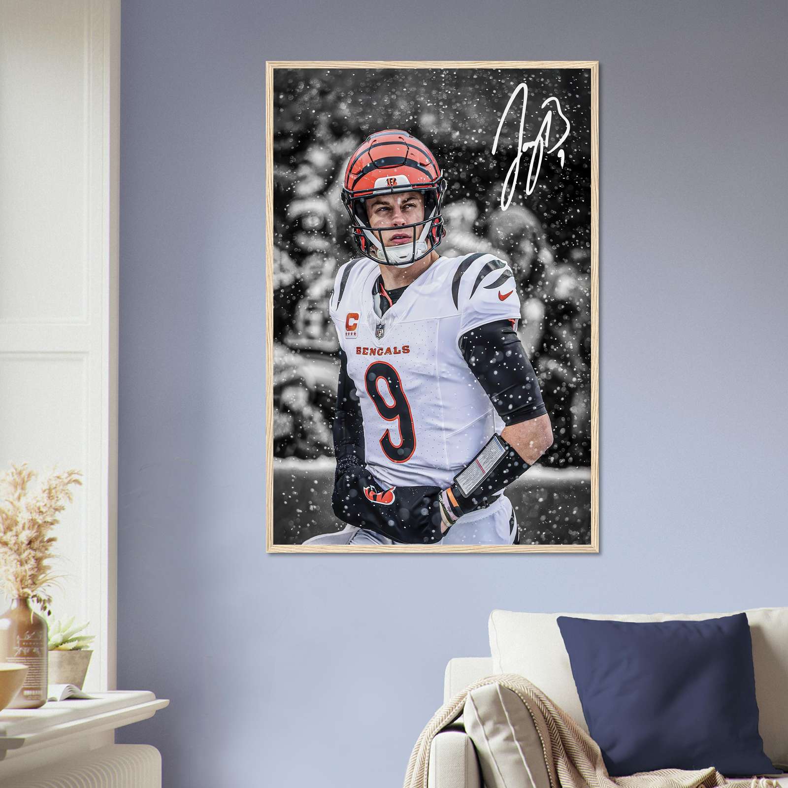 Joe Burrow Poster, Football Poster, American Football Poster 2, Full ...