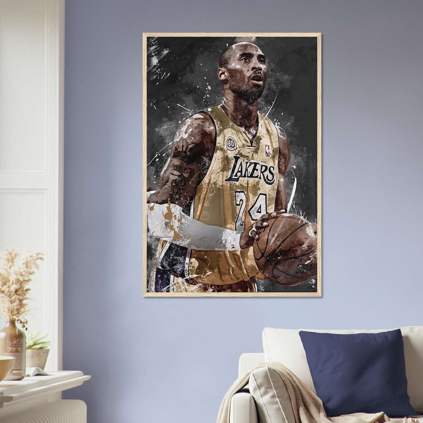 Kobe Bryant Poster, Sports Poster, Basketball Poster, Full-Size Poster ...