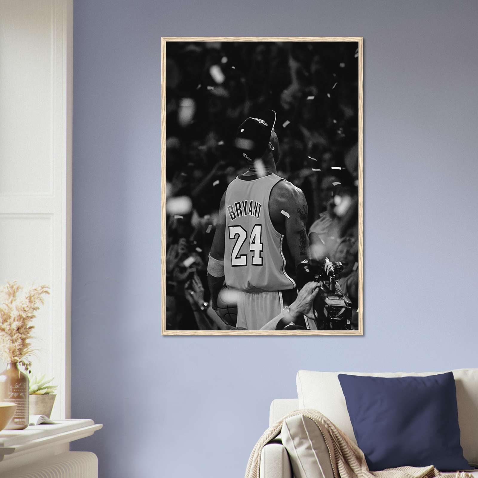 Kobe Bryant Poster, Sports Poster, Basketball Player Poster