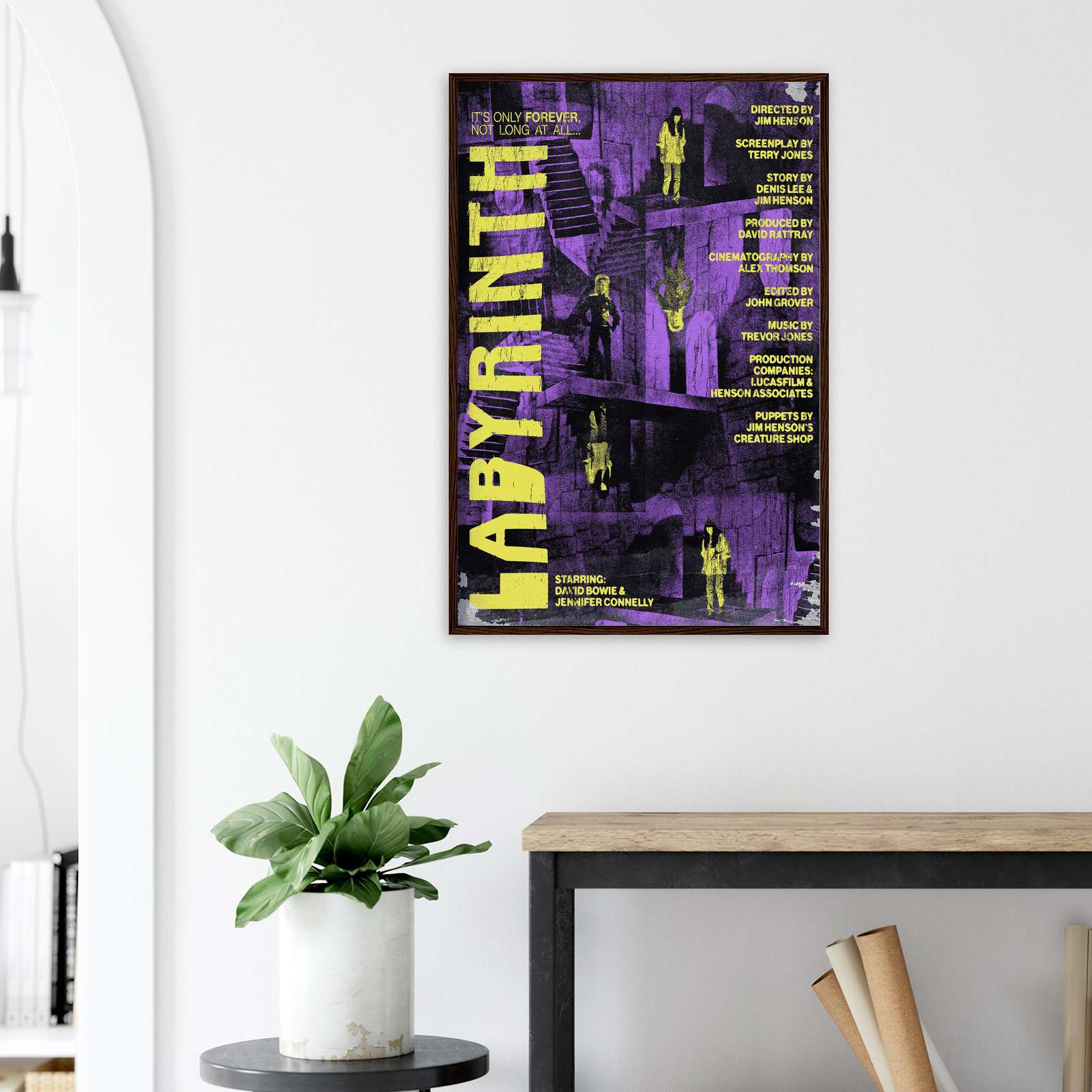 Labrinth Posters Labyrinth 1986 Movie Poster, Birthday Gifts, Labyrinth Movie Poster 1 ...