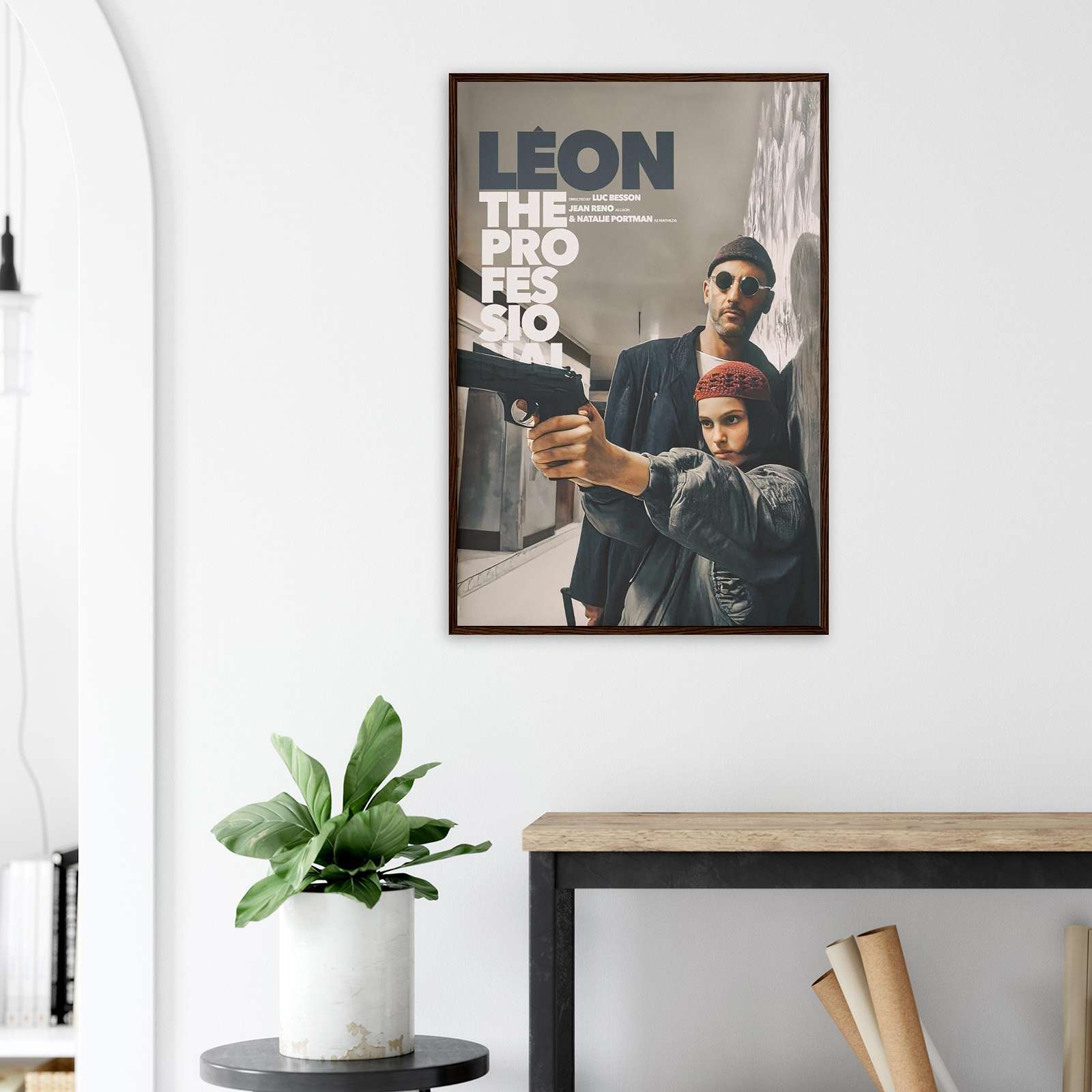 Leon The Professional Poster, Vintage Movie Poster, Full-Size Poster ...