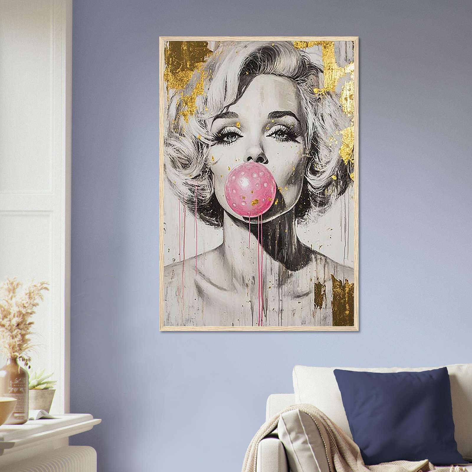 Marilyn Monroe Poster, Vintage Hollywood Glam Wall Art Print Classic ...