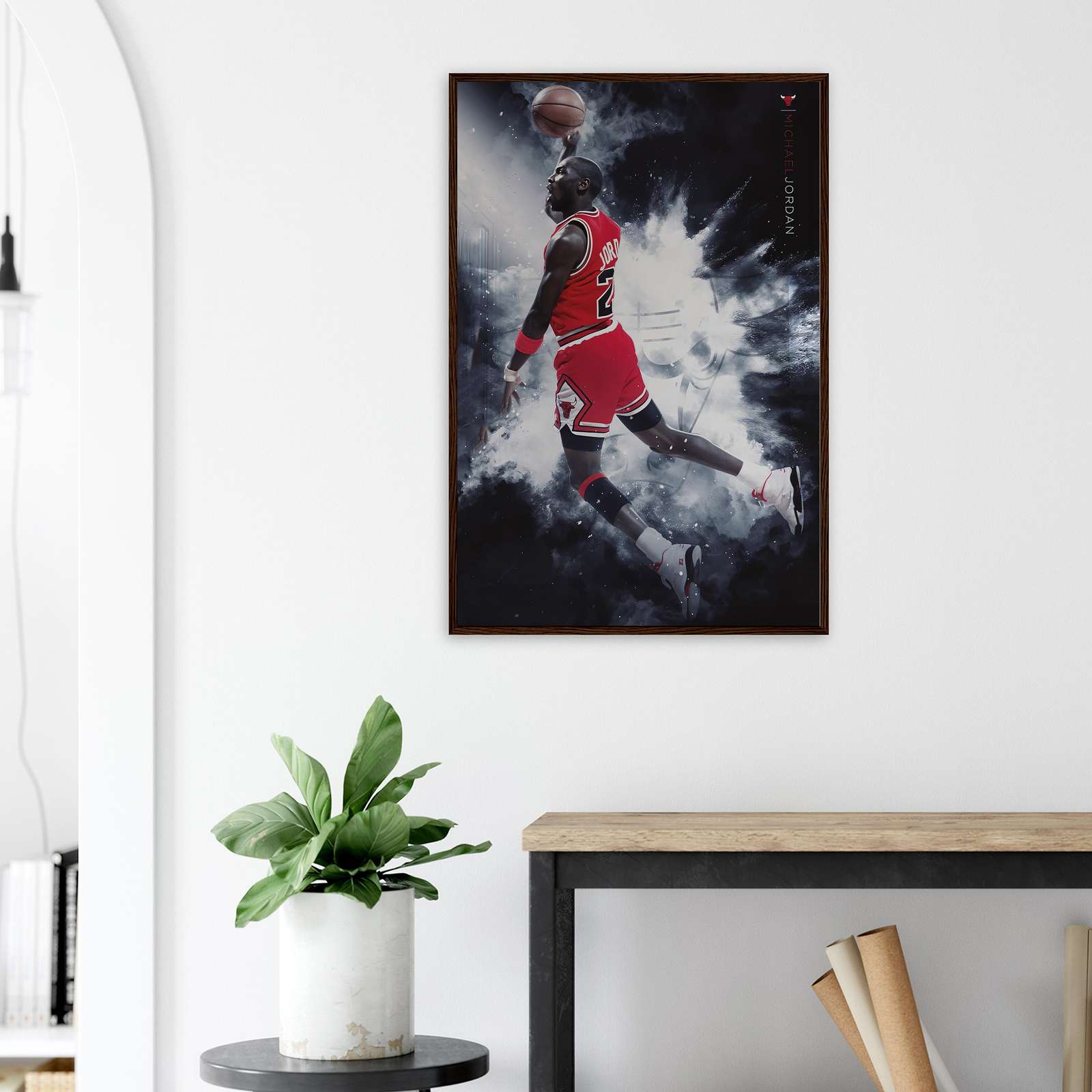 Michael Jordan Poster, Basketball Poster, Basketball Player Poster — free download