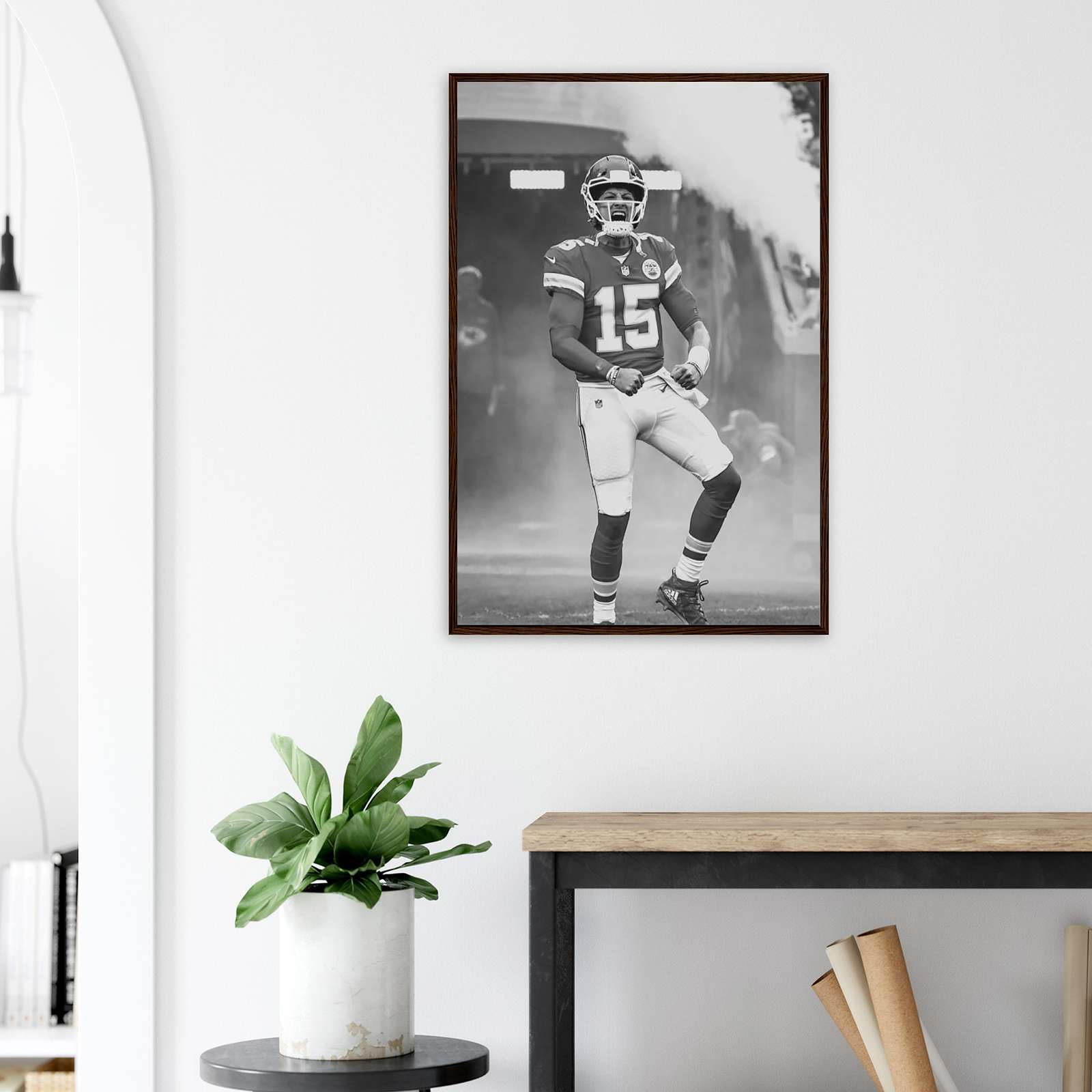 Patrick Mahomes Poster, American Football Poster, Sports Poster