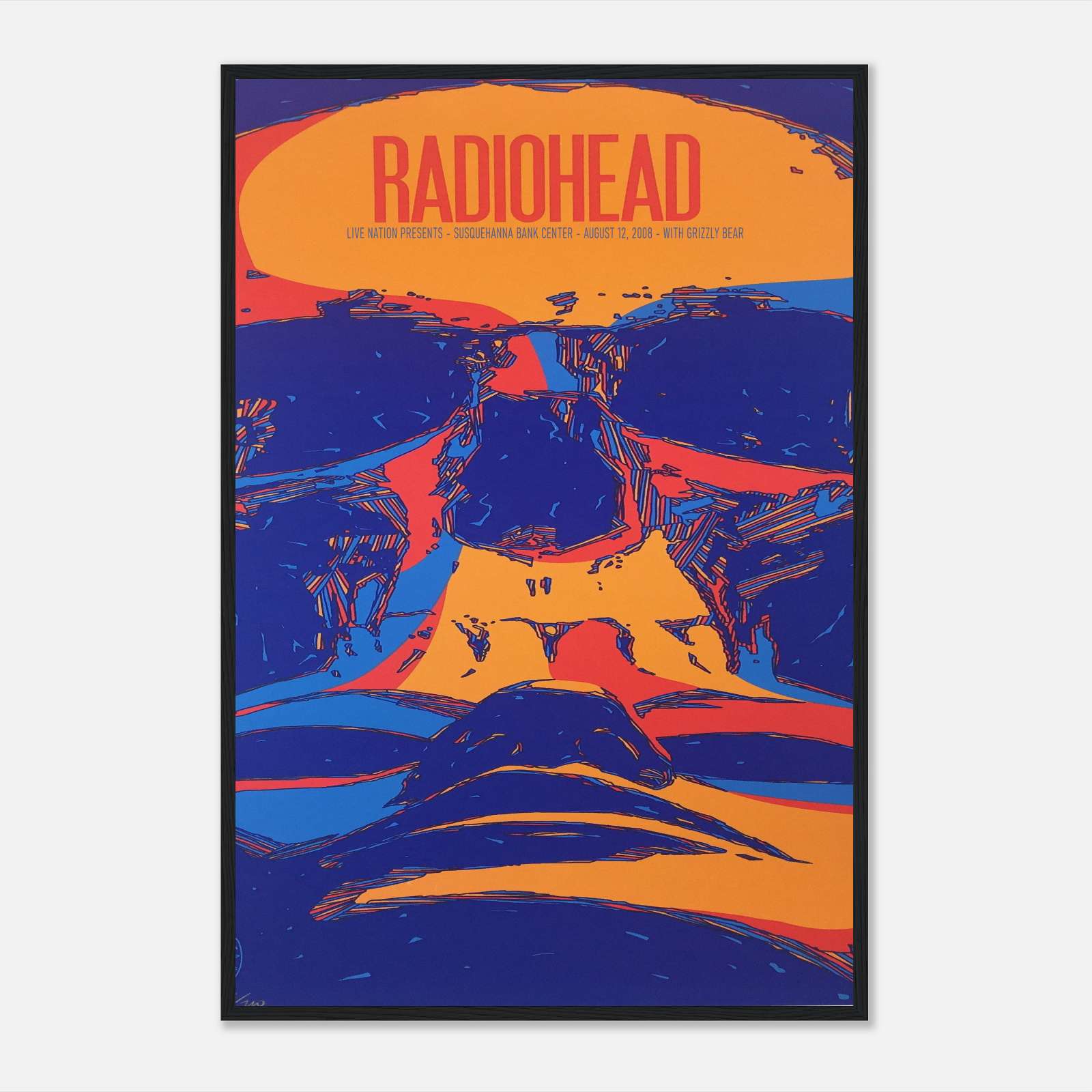 ジャッキー シェフィンズ トム ヨーク Radio head ポスター ジャッキー