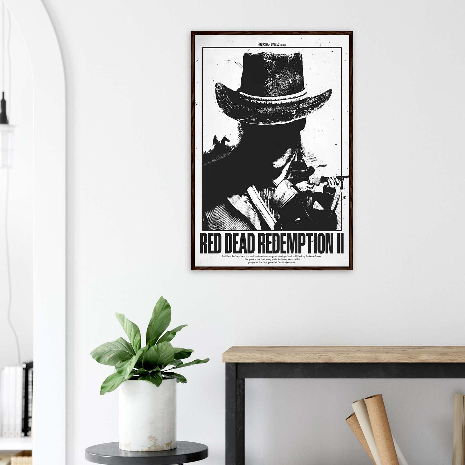 Red Dead Redemption 2 Poster, Gaming Poster, Game Poster, Video Game