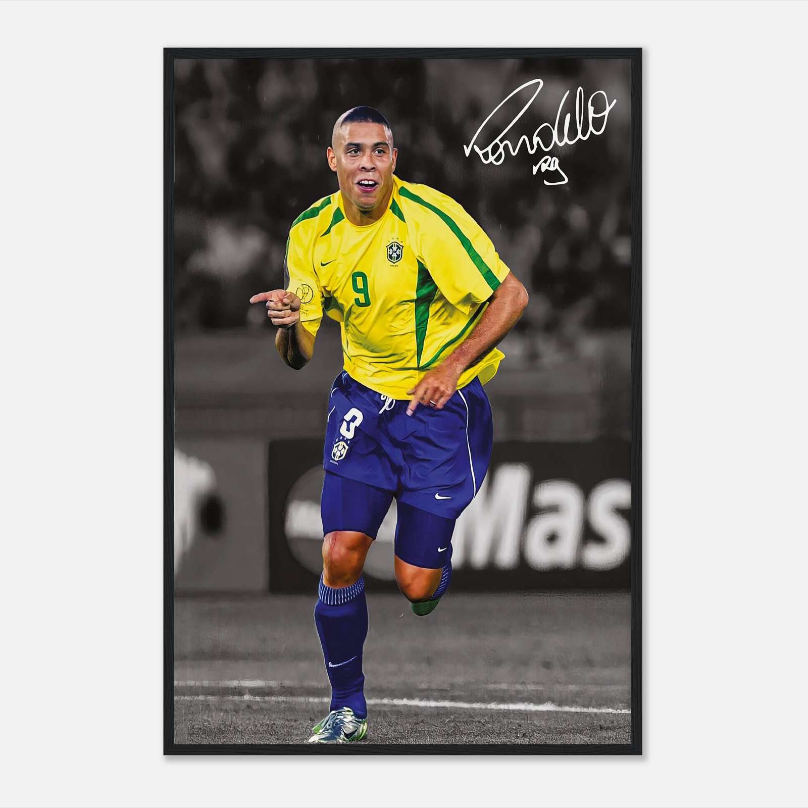 Ronaldo Nazario Poster, Ronaldo Poster, Sports Poster, Football Player ...