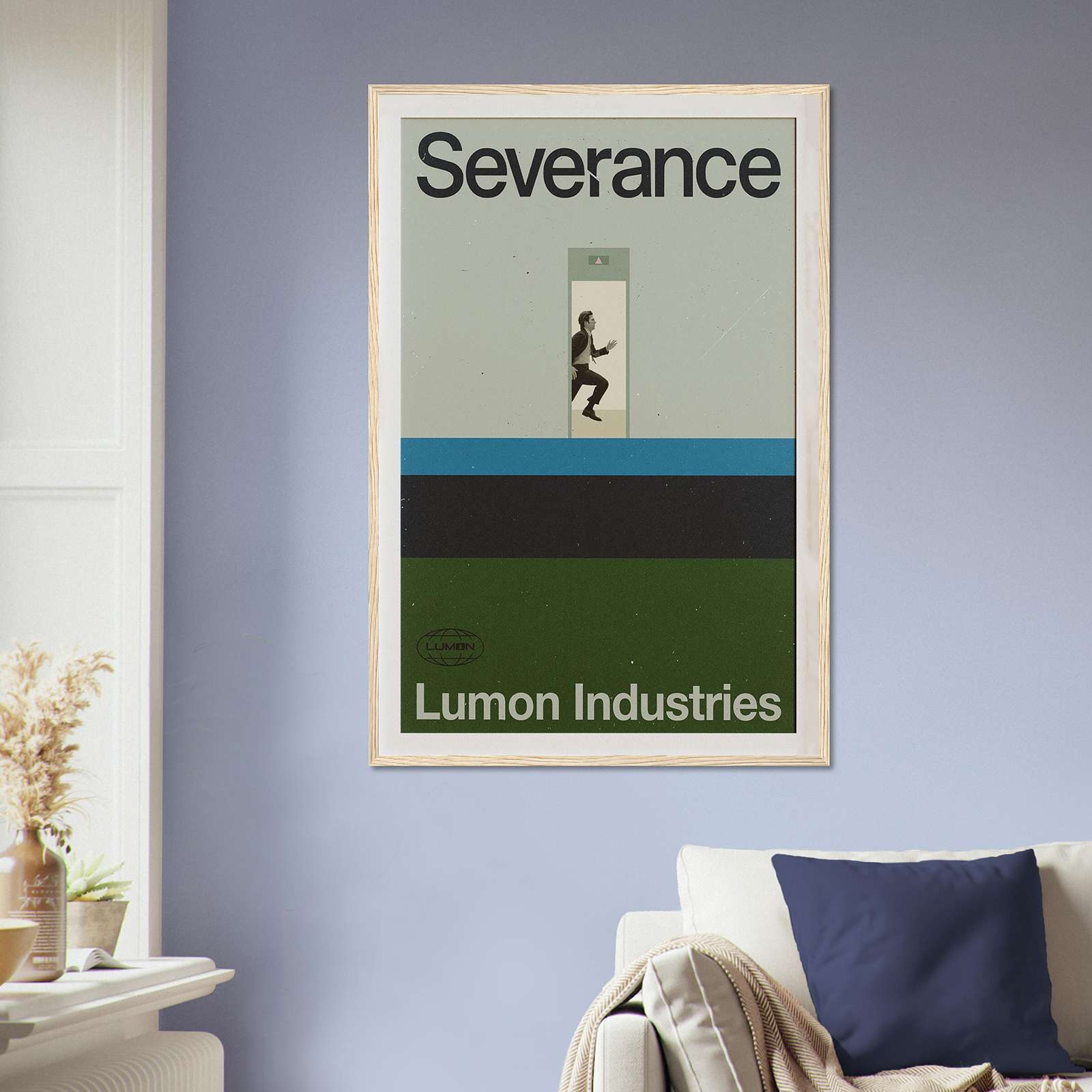 Severance Tv Show Poster, Art Print Lumon Industries Minimalist Poster ...