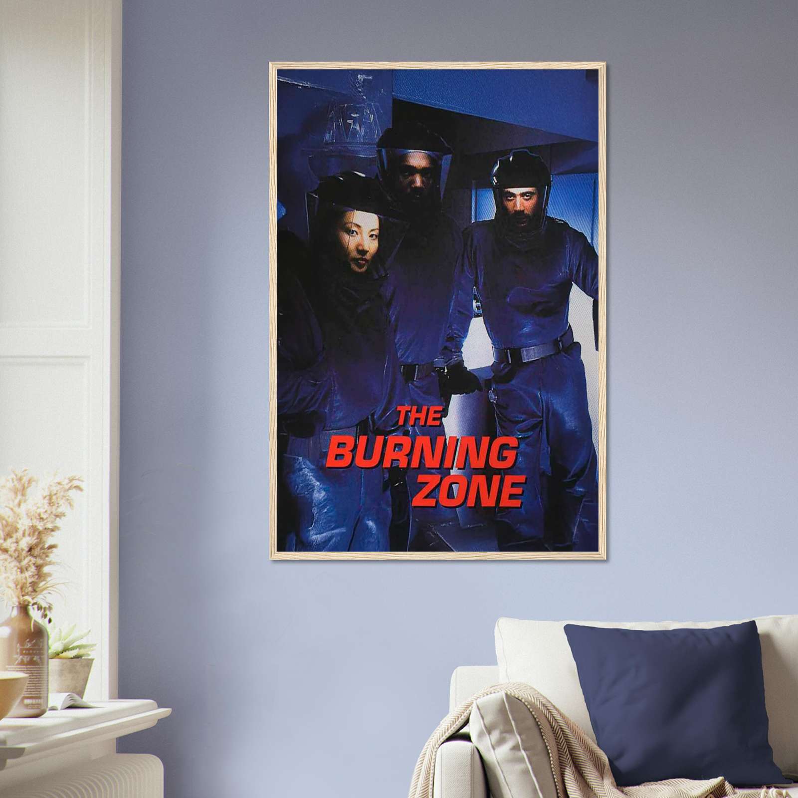 The Burning Zone Tv Series Poster, Vintage Movie Poster, Tv Show Poster ...