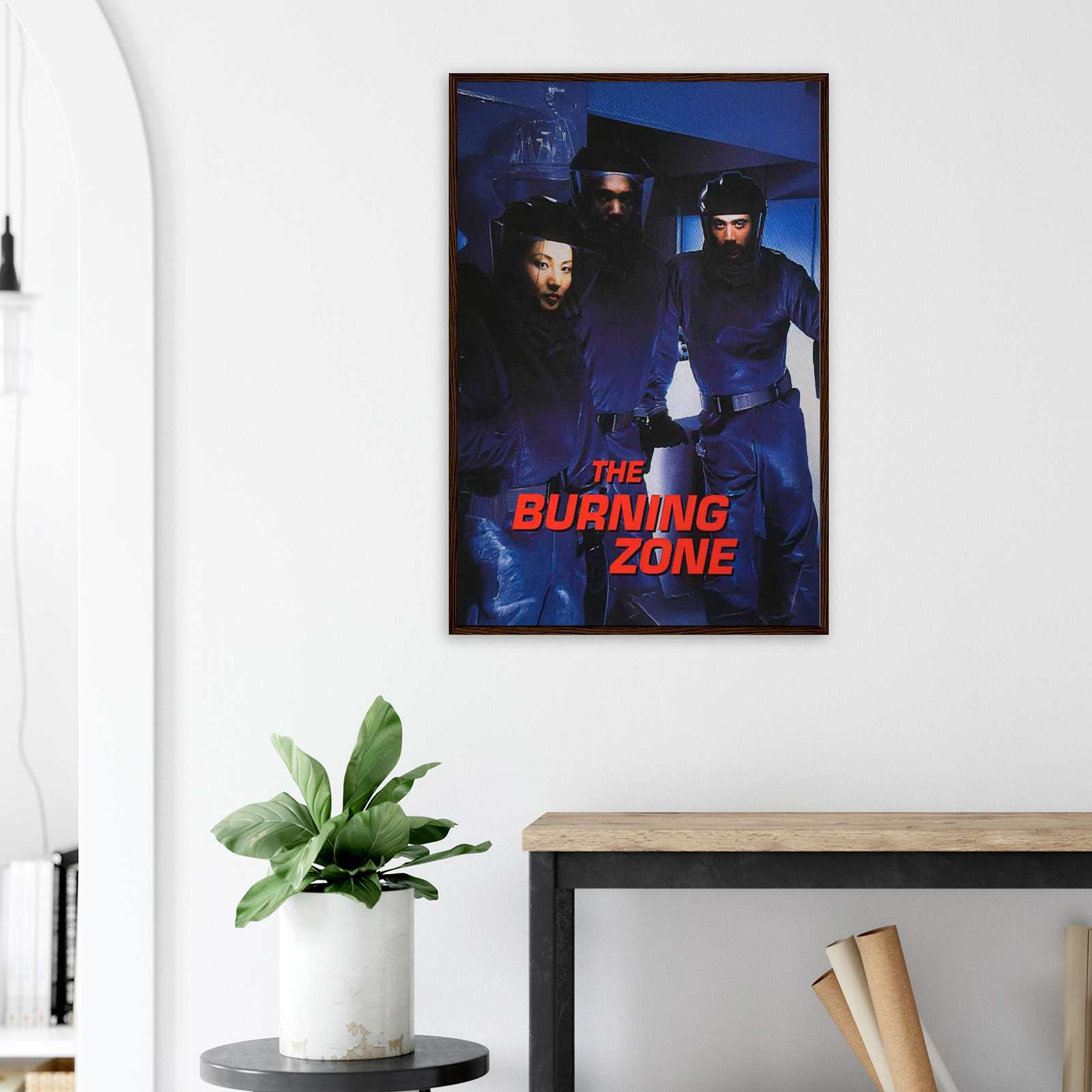 The Burning Zone Tv Series Poster, Vintage Movie Poster, Tv Show Poster ...