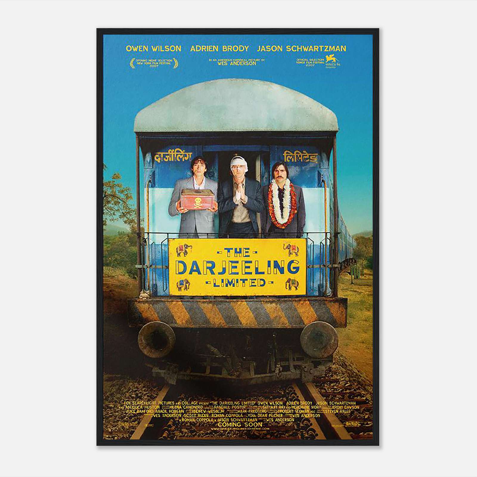 The Darjeeling Limited Movie Poster, The Darjeeling Limited Film Poster