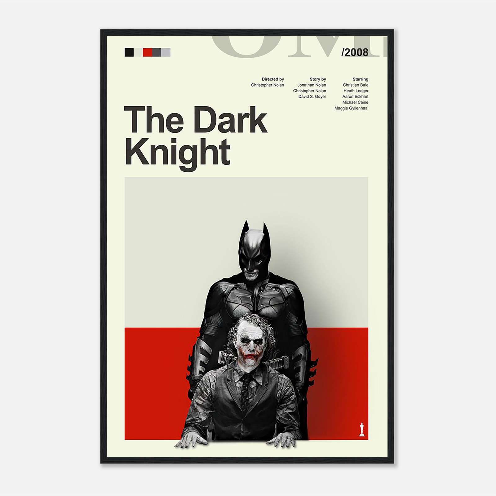 The Dark Knight Movie Poster, Modern Vintage Movie Posters, Film Poster ...