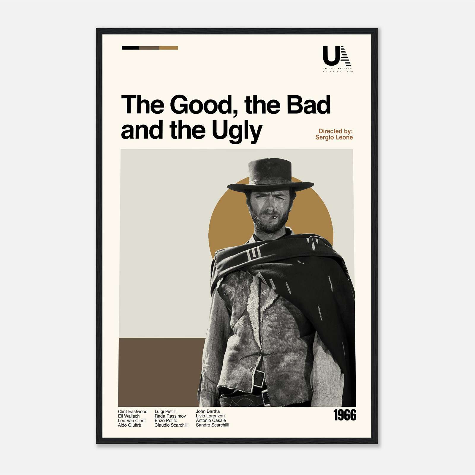The Good, The Bad And The Ugly Movie Poster, Film Poster, Vintage Movie ...