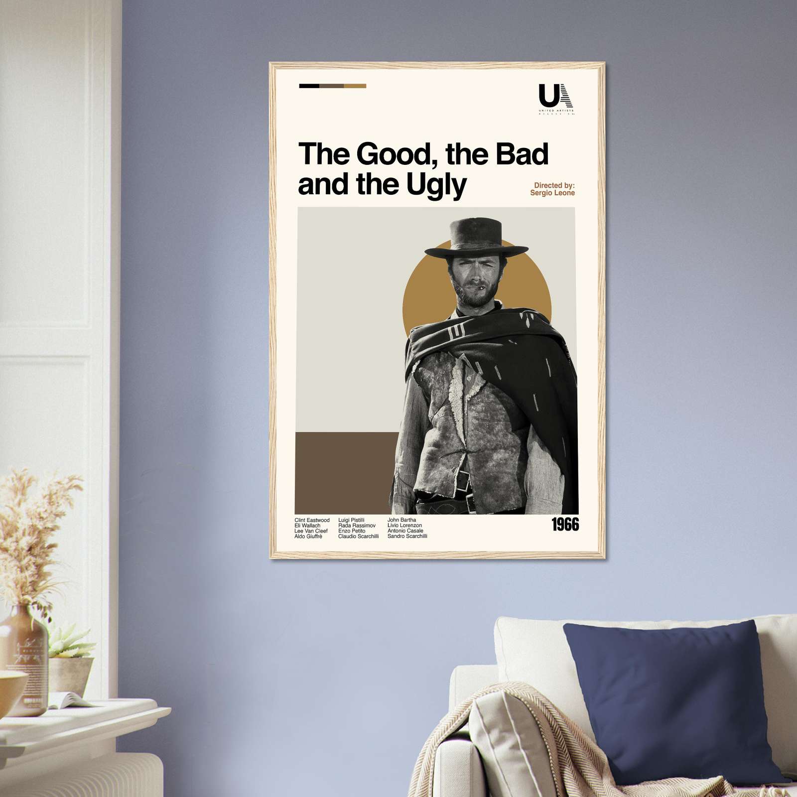 The Good, The Bad And The Ugly Movie Poster, Film Poster, Vintage Movie ...