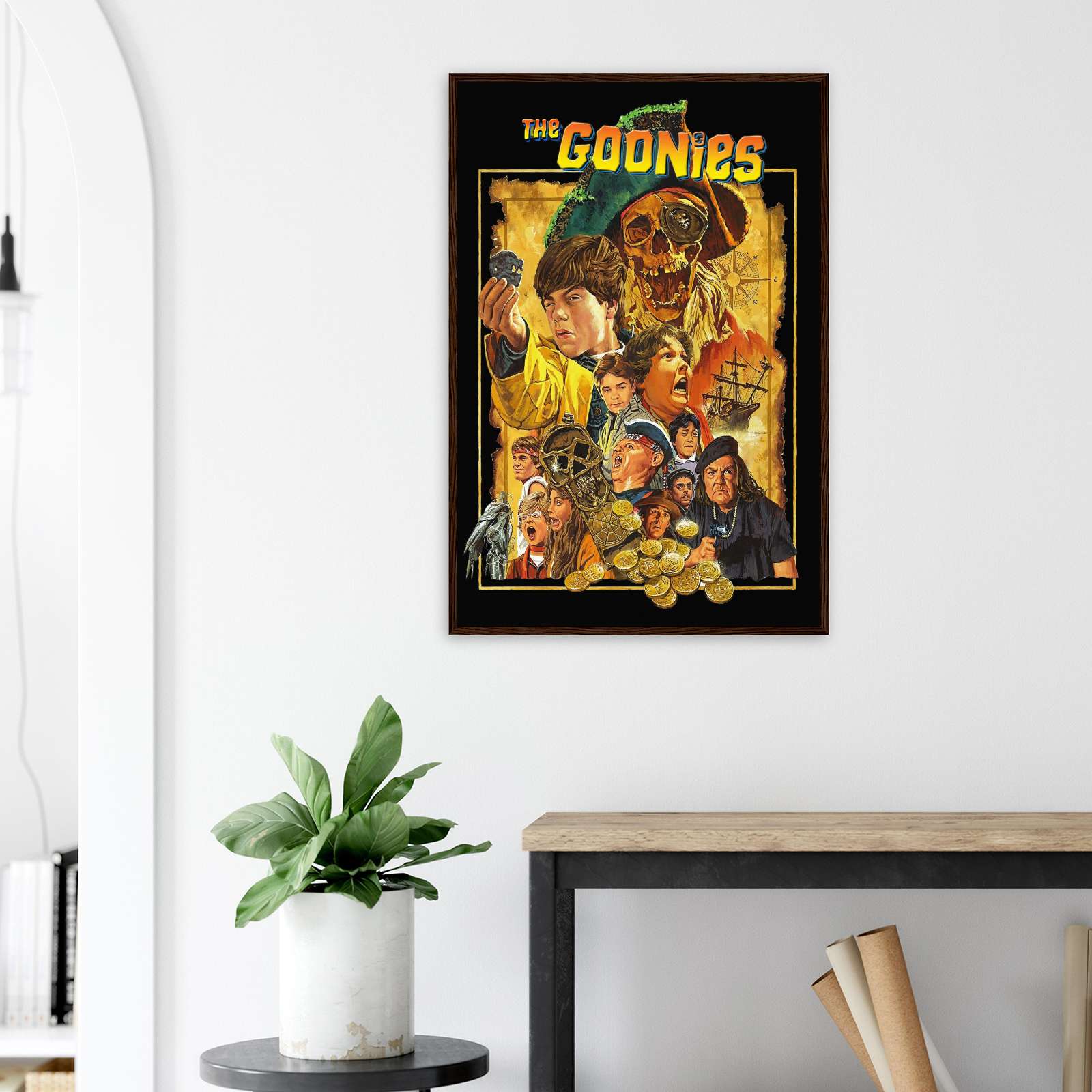 Goonies Movie Poster Refrigerator Magnet - 2x3 Inches - Style 2 - Made In USA
