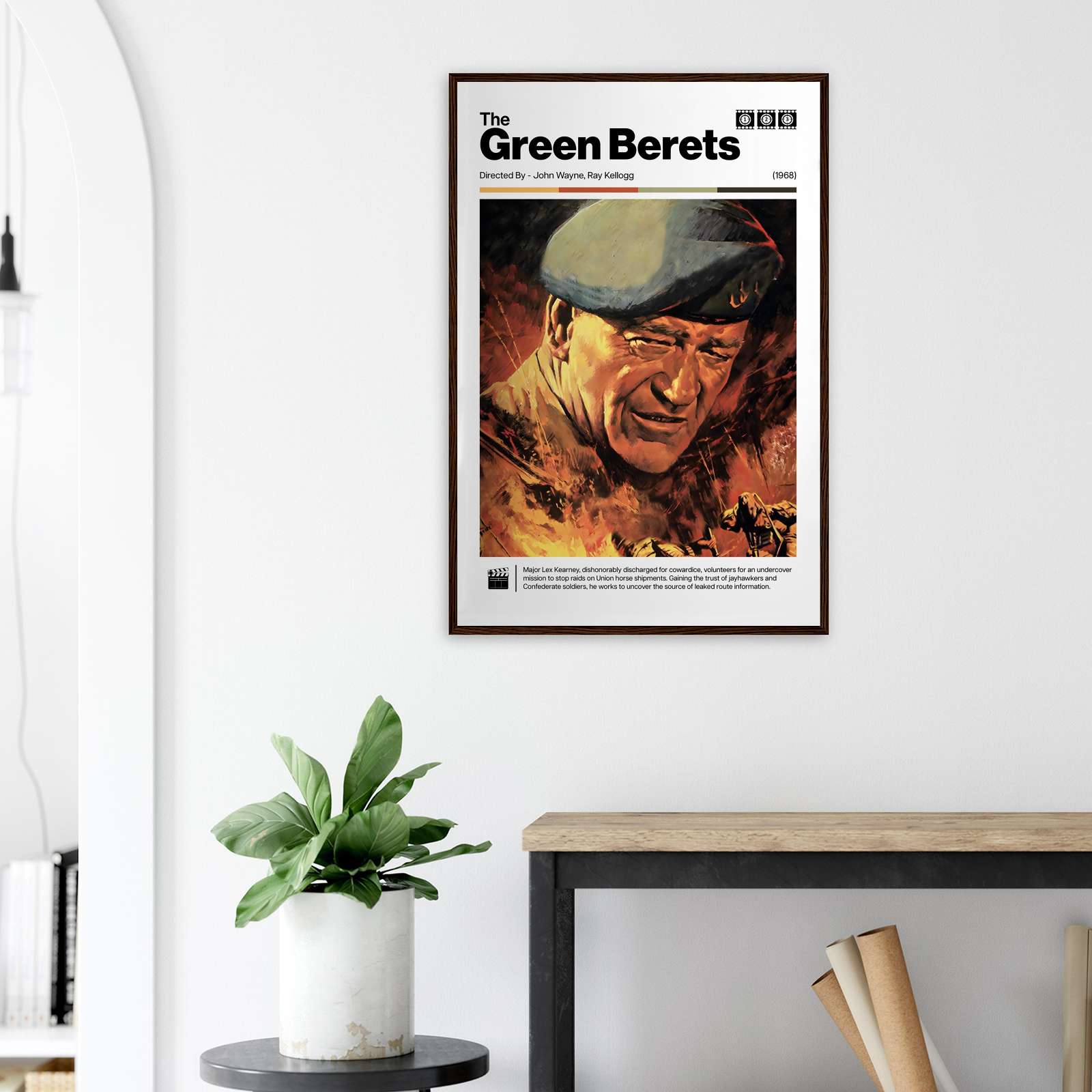 The Green Berets Movie Poster – 20x30 War Film Collector's Print (Reproduction, Unframed)