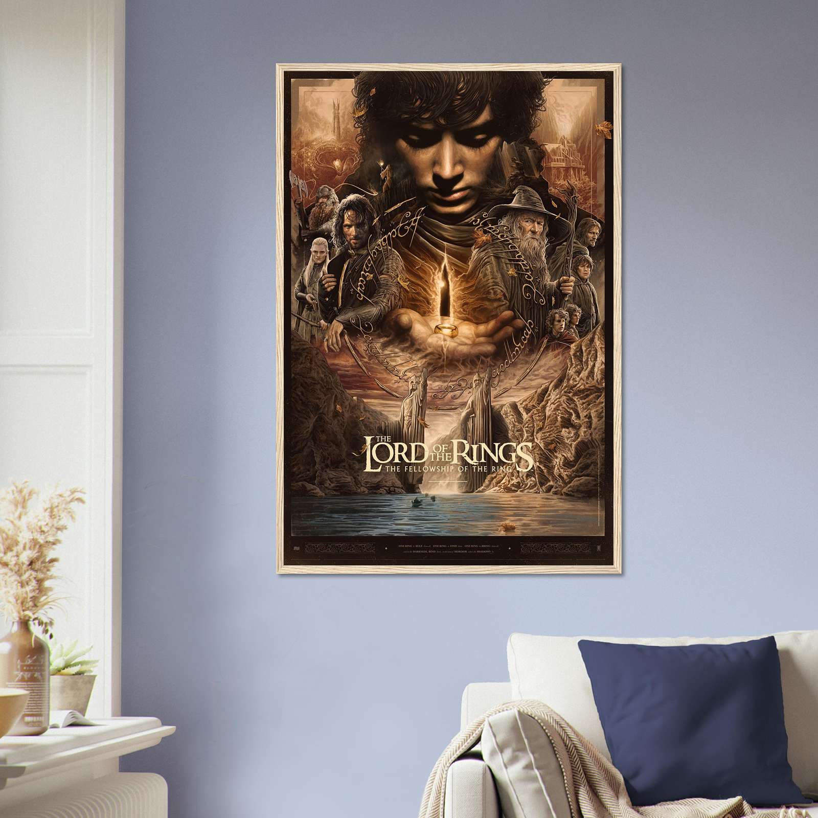 The Lord Of The Rings Movie Poster, Film Poster, Tv Series Poster 1 ...