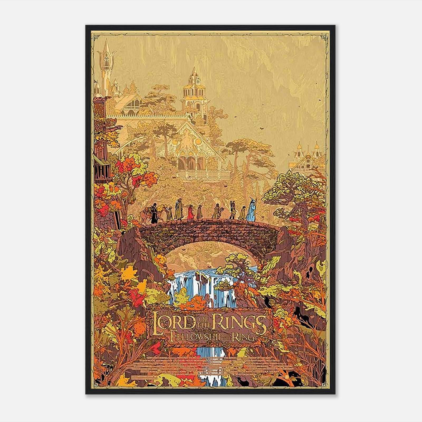 The Lord Of The Rings Movie Poster Movie Poster, Full-Size Poster ...