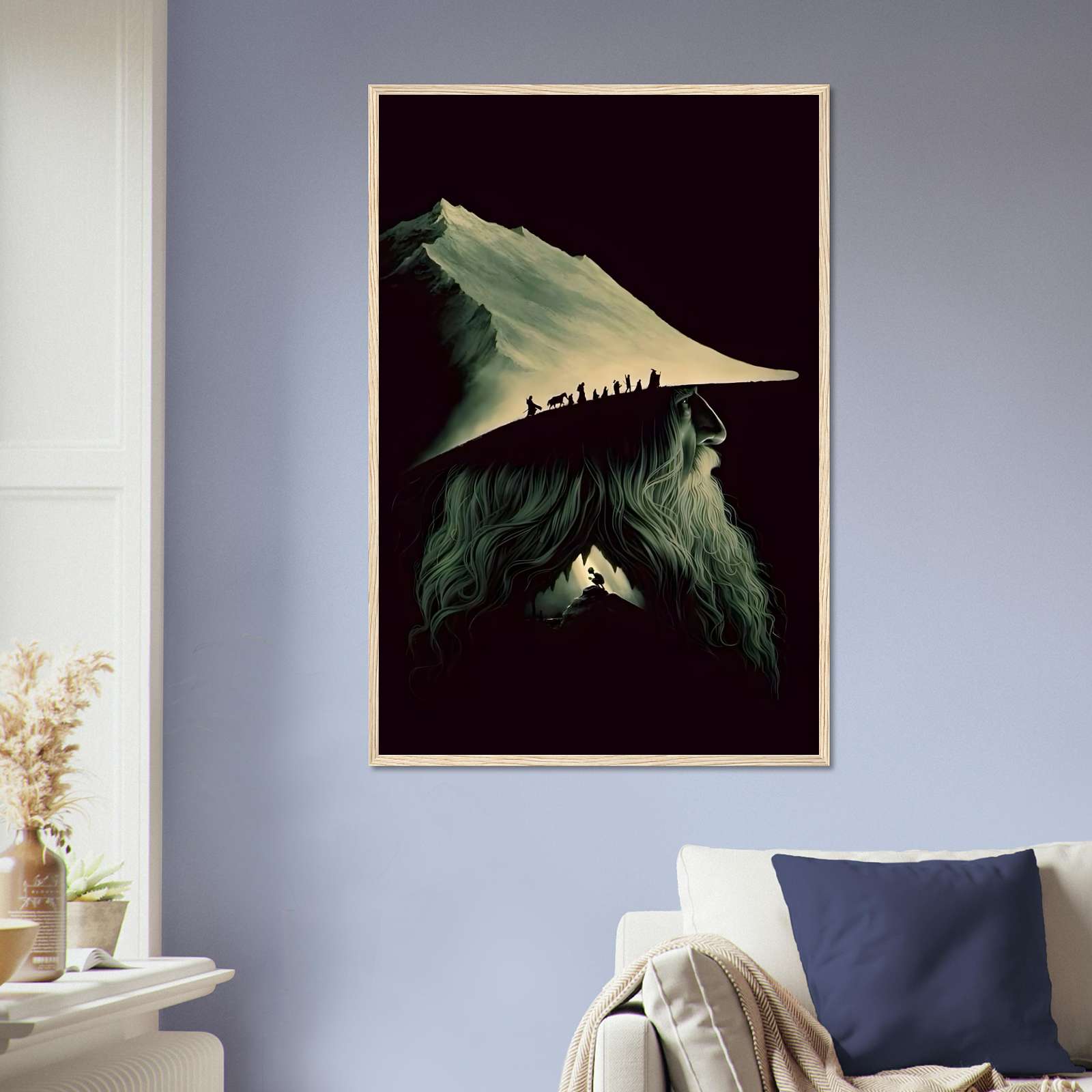 The Lord Of The Rings Poster Home Decor Movie, Movie Poster, Full-Size ...
