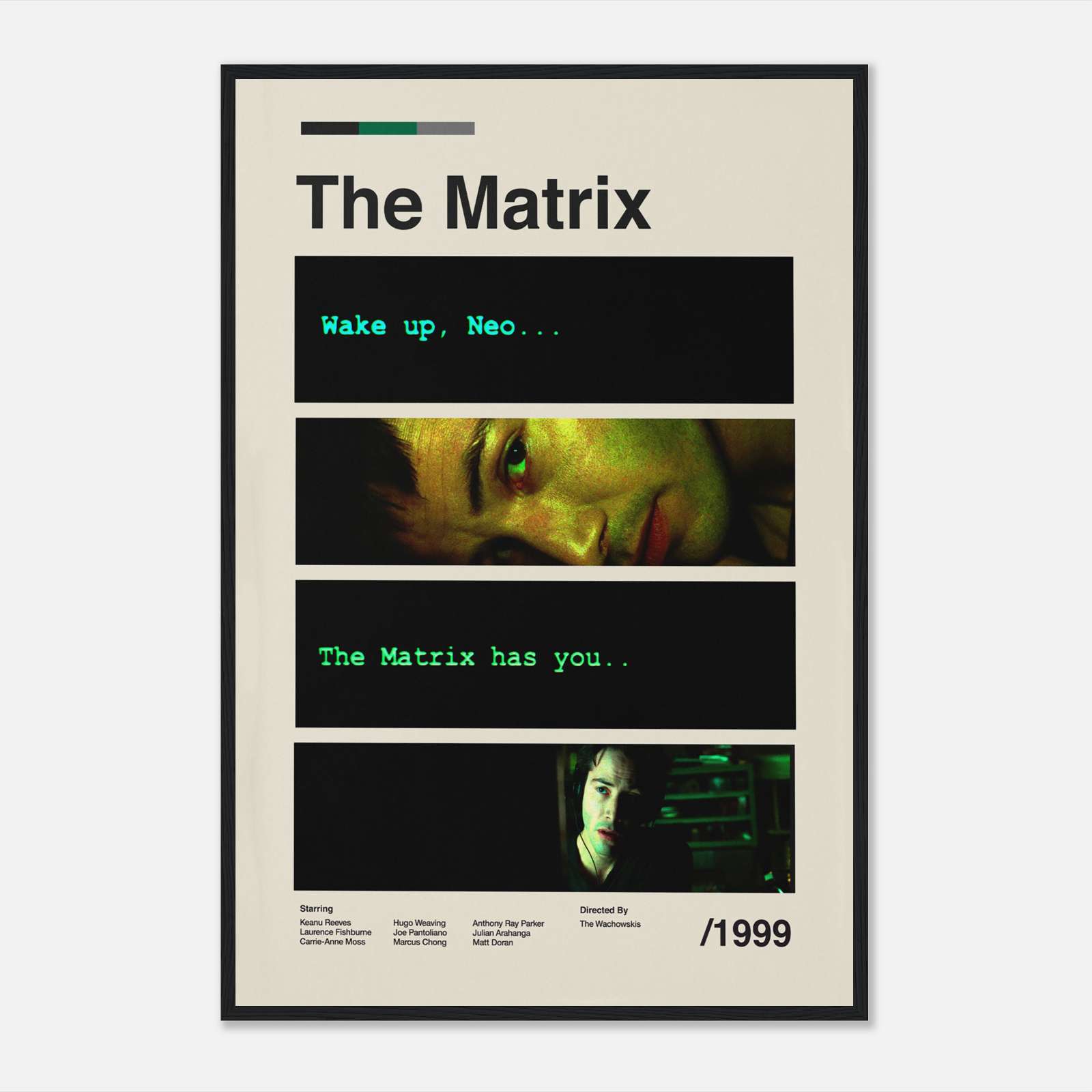 The Matrix Movie Poster, The Matrix Film Poster, Classic Movie Poster 1 ...