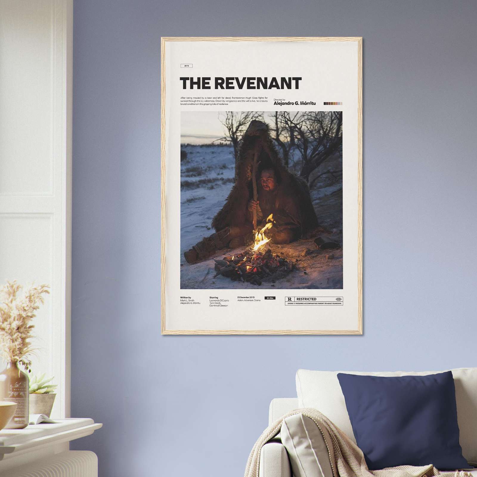 The Revenant Movie Poster, The Revenant Poster, Full-Size Poster, Ready ...