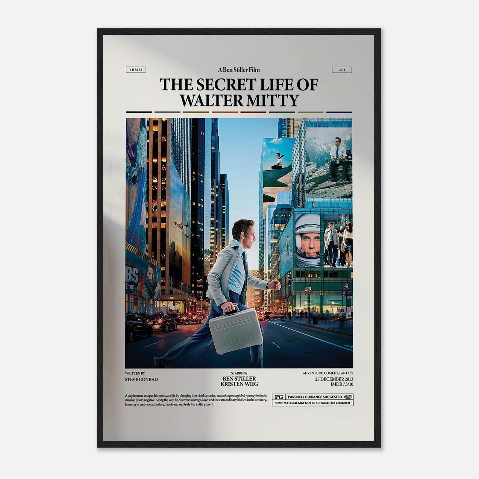 The Secret Life Of Walter Mitty Movie Poster The Secret Life Of Walter The Secret Life Of Walter Mitty Movie Poster The Secret Life Of Walter