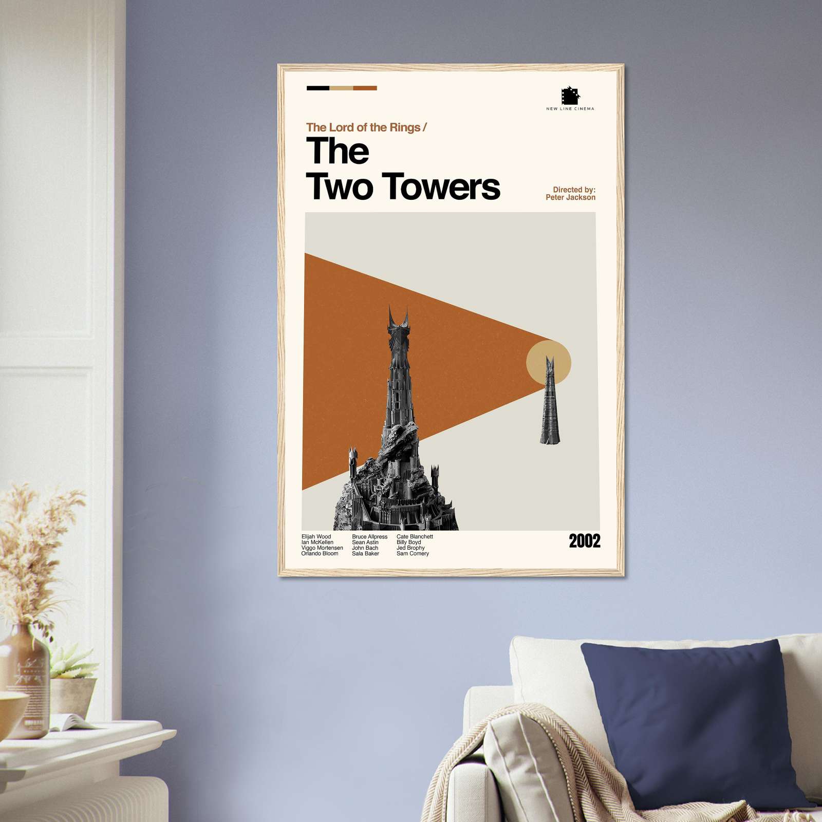 The Two Towers Poster, Lord Of The Rings Poster, Full-Size Poster ...